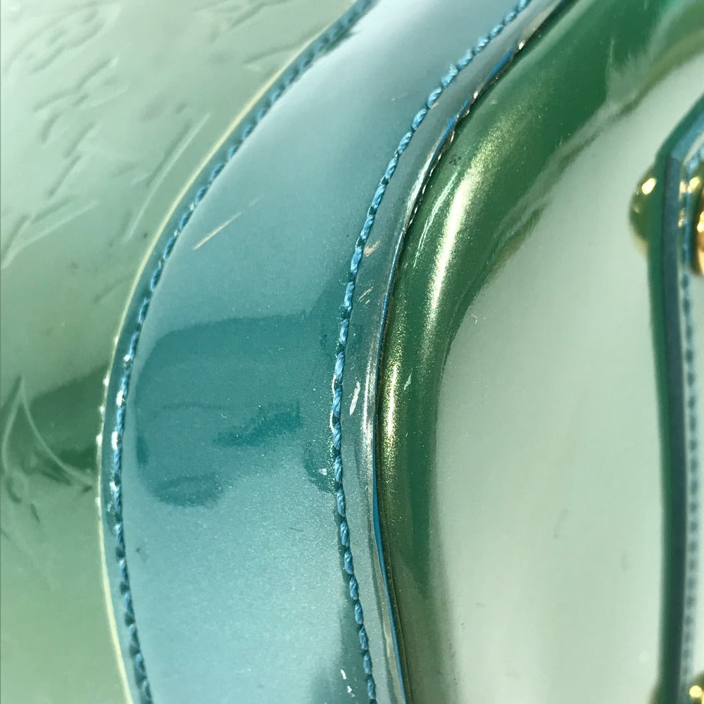 LOUIS VUITTON Handbag Monogram Vernis green Monogram Vernis Alma GM