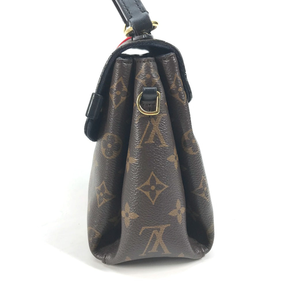 LOUIS VUITTON Handbag Monogram canvas Brown Monogram Georges BB Women