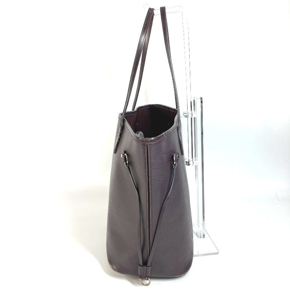 LOUIS VUITTON Tote Bag Epi Leather purple Epi Neverfull MM unisex(Unisex)