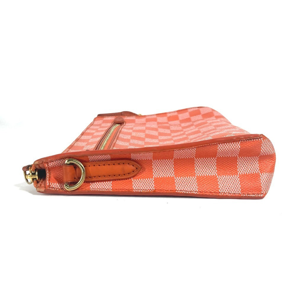LOUIS VUITTON Shoulder Bag Damier canvas Orange Damier color module Women