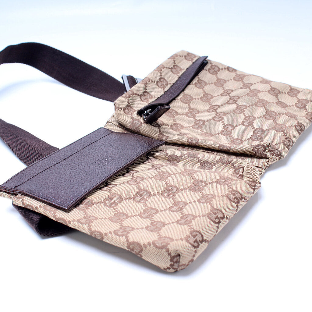 Gucci 28566 Waist Canvas Bag