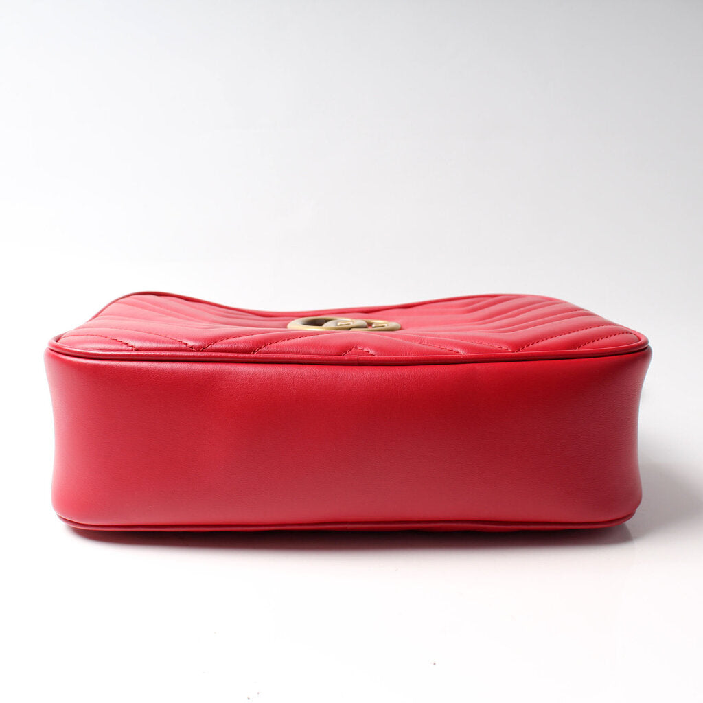 Gucci 447632 Marmont Small Leather Camera Bag