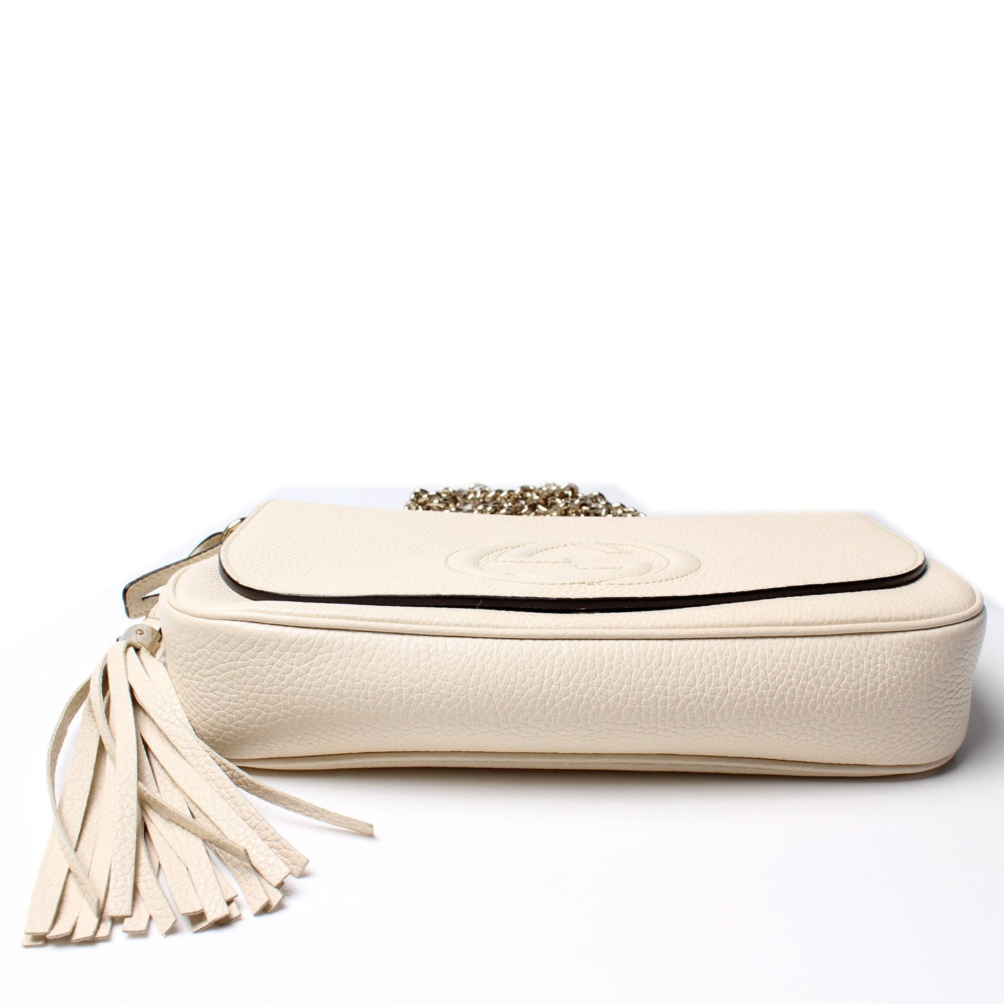 Gucci 536224 Soho Chain Tassel Flap Bag