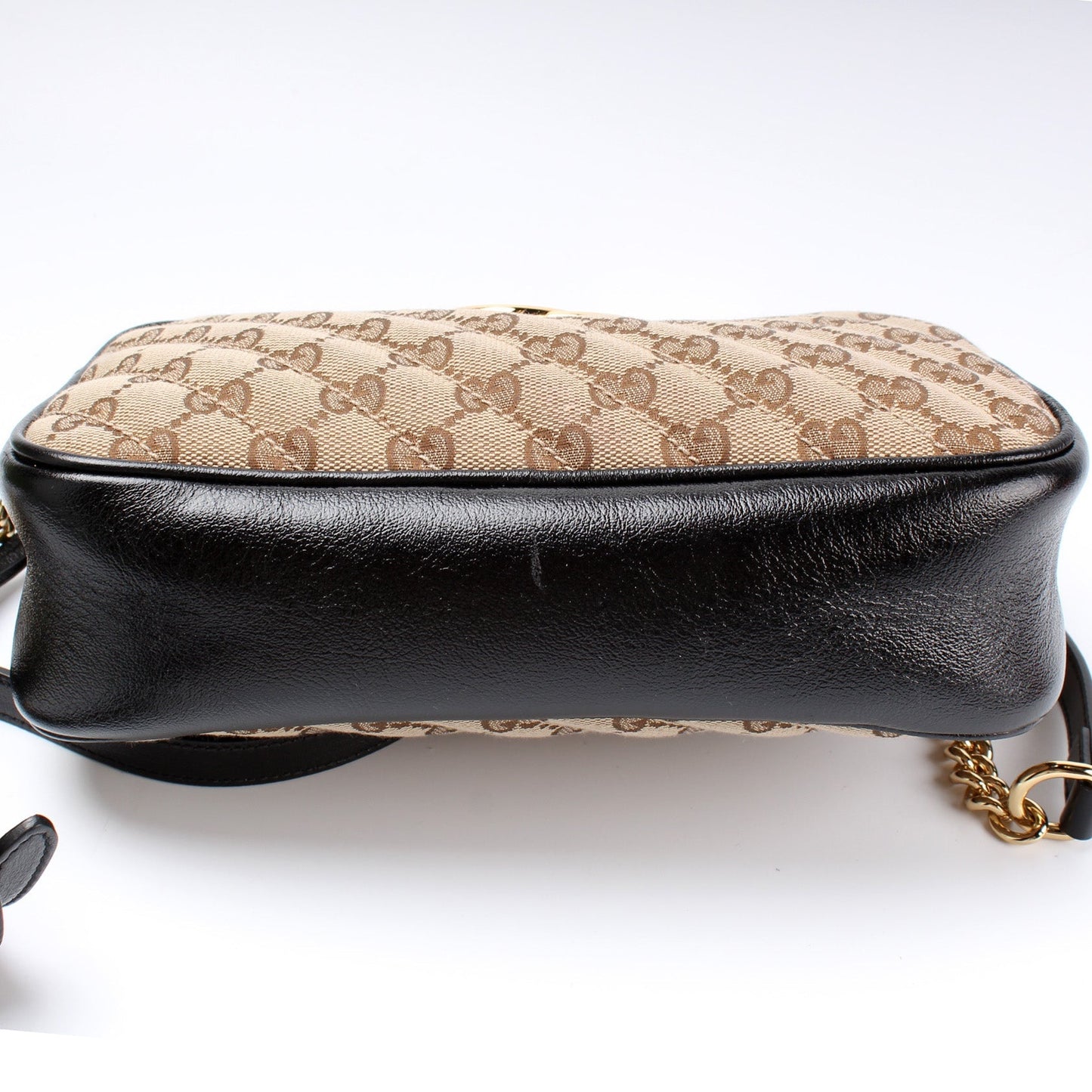 Gucci 447632 Marmont Small Canvas Camera Bag