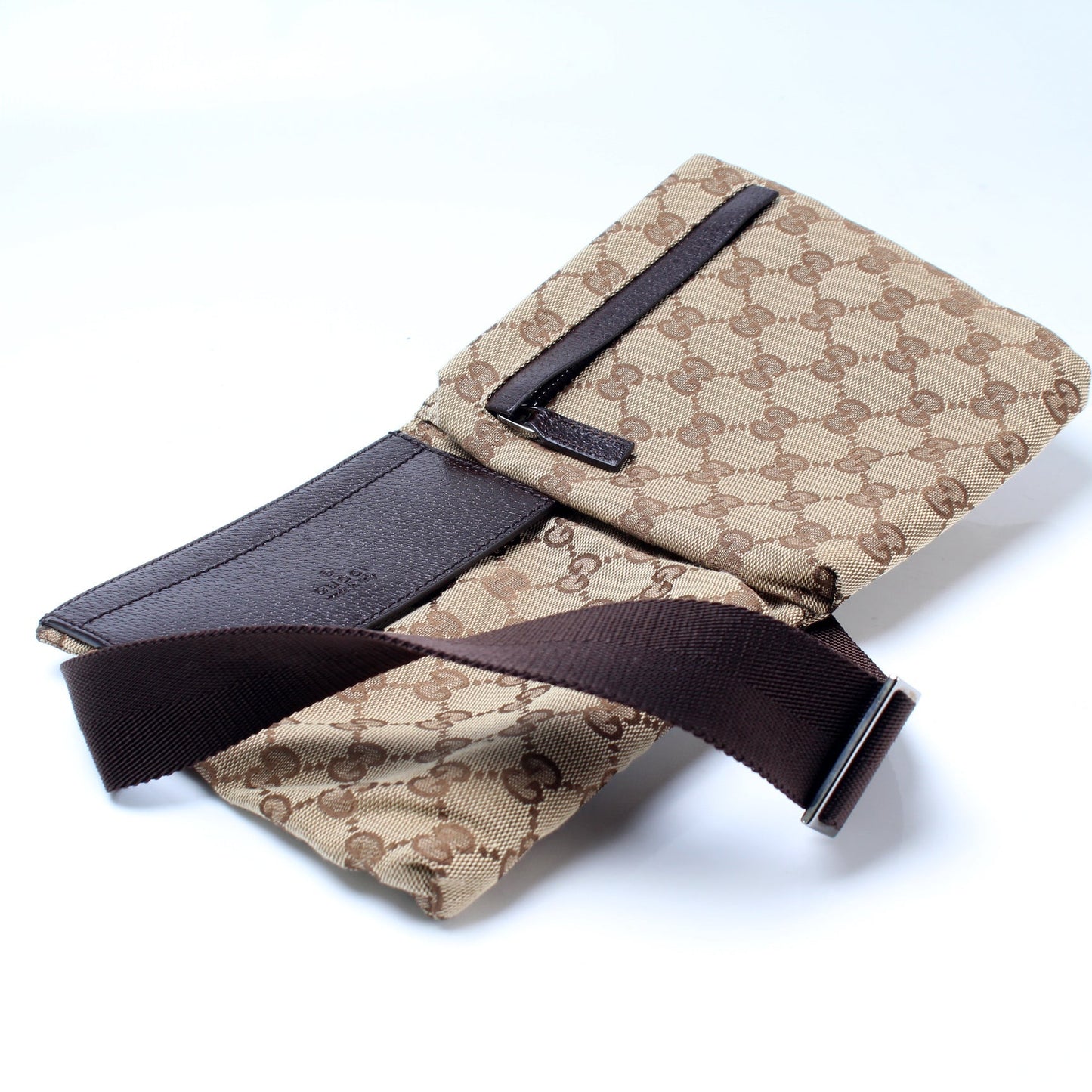 Gucci 28566 GG Canvas Waist Bag