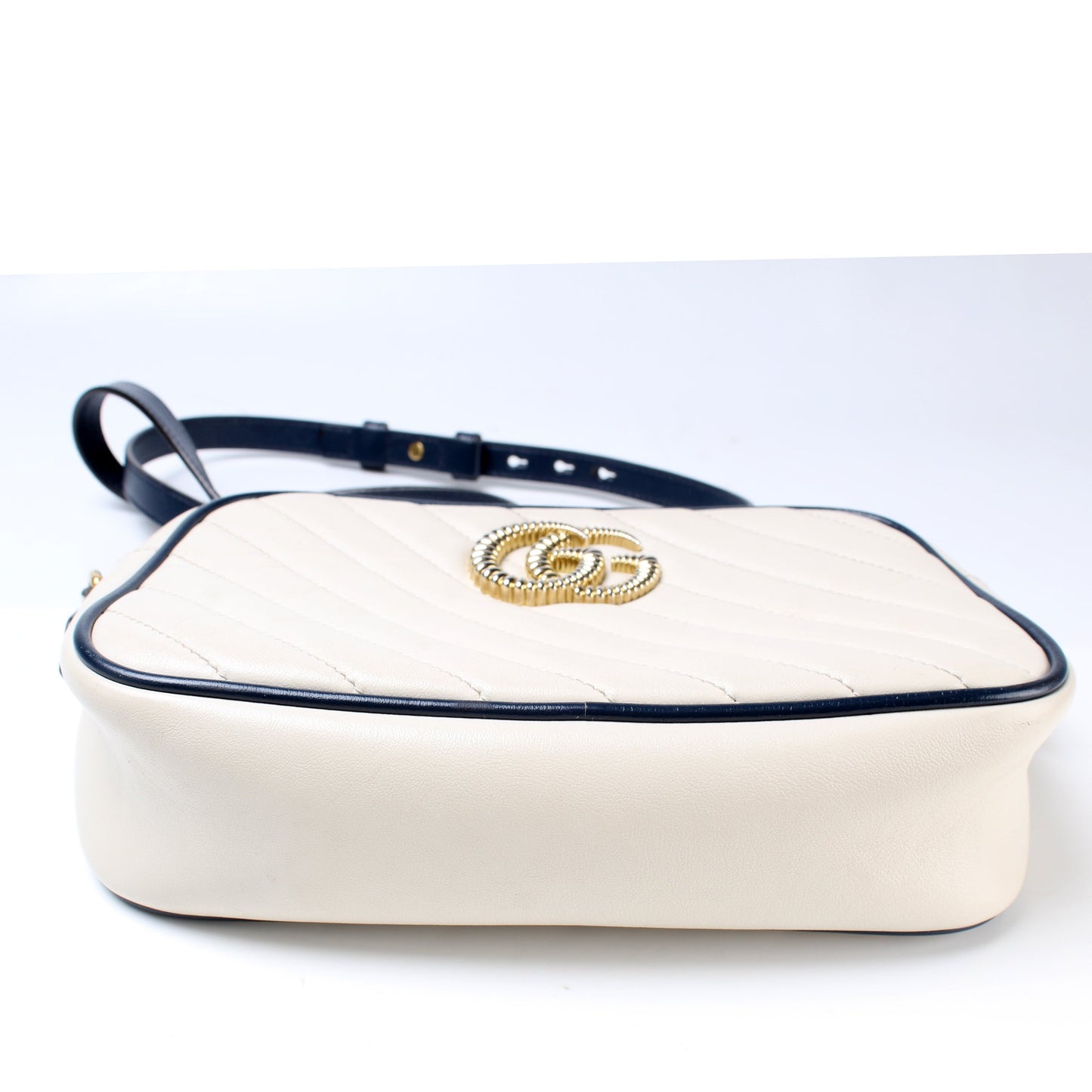 Gucci 447632 Marmont Torchon Small Leather Camera Bag