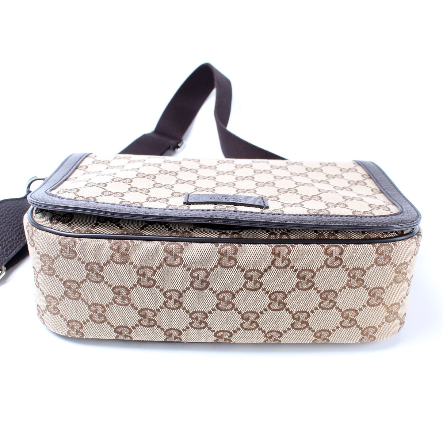 Gucci 449172 GG Canvas Messenger Bag