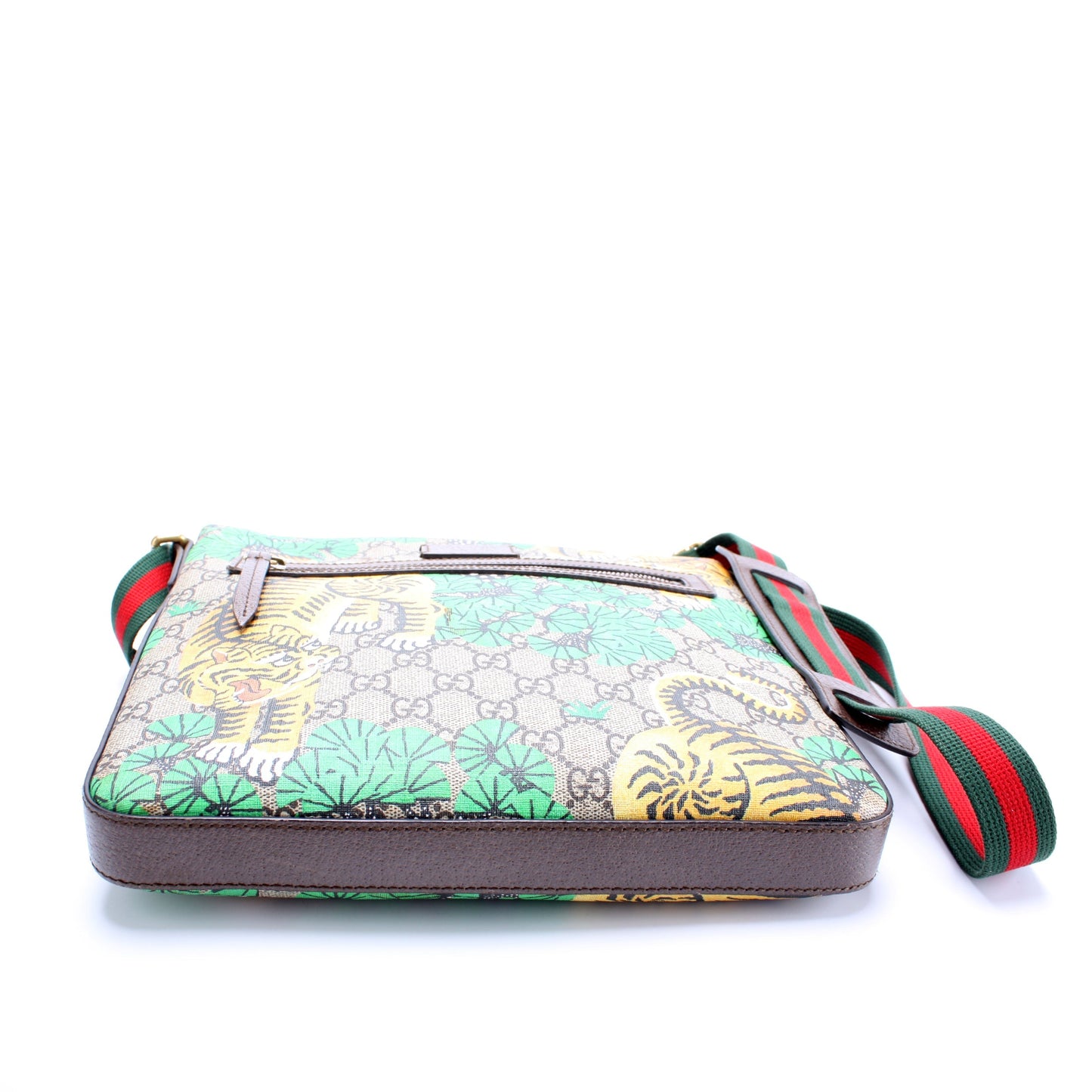 Gucci 406408 GG Supreme Bengal Tiger Small Messenger Bag