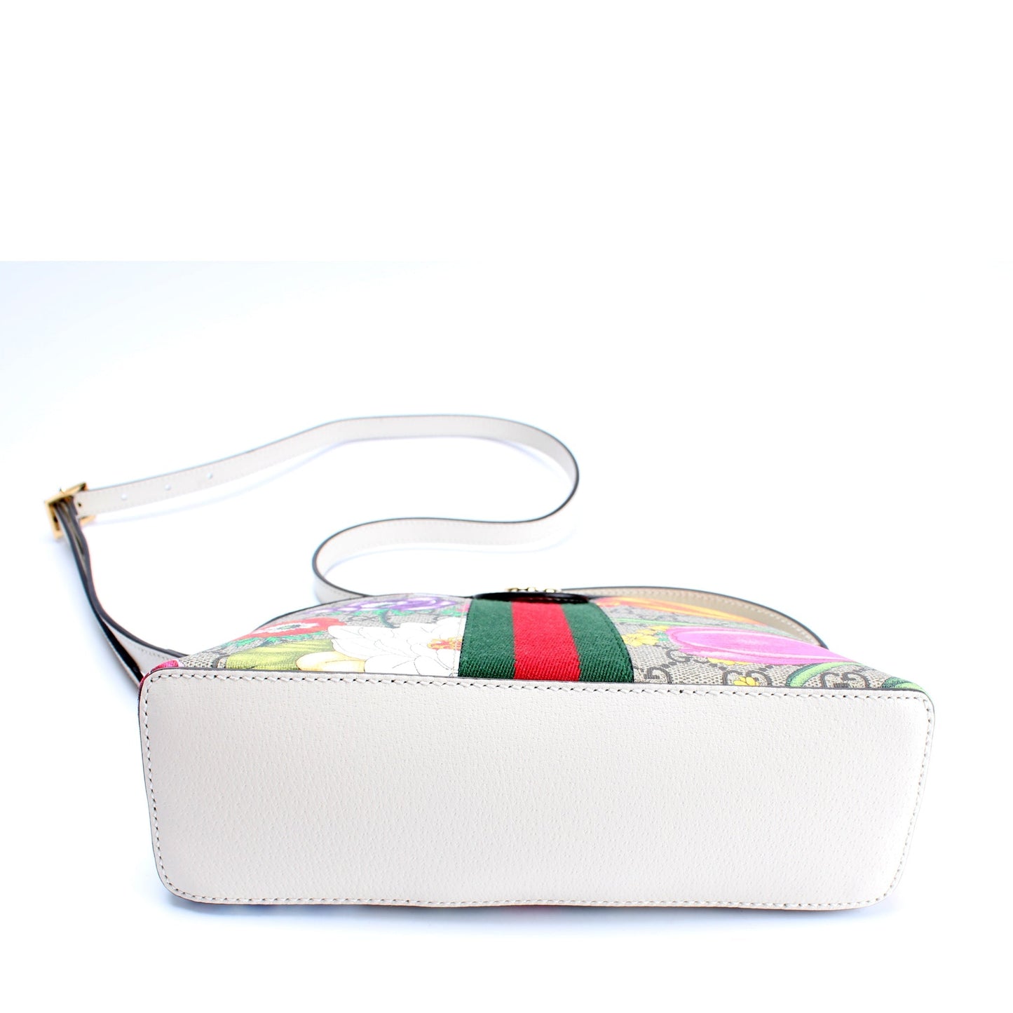 Gucci 499621 Ophidia GG Flora Small Crossbody Bag