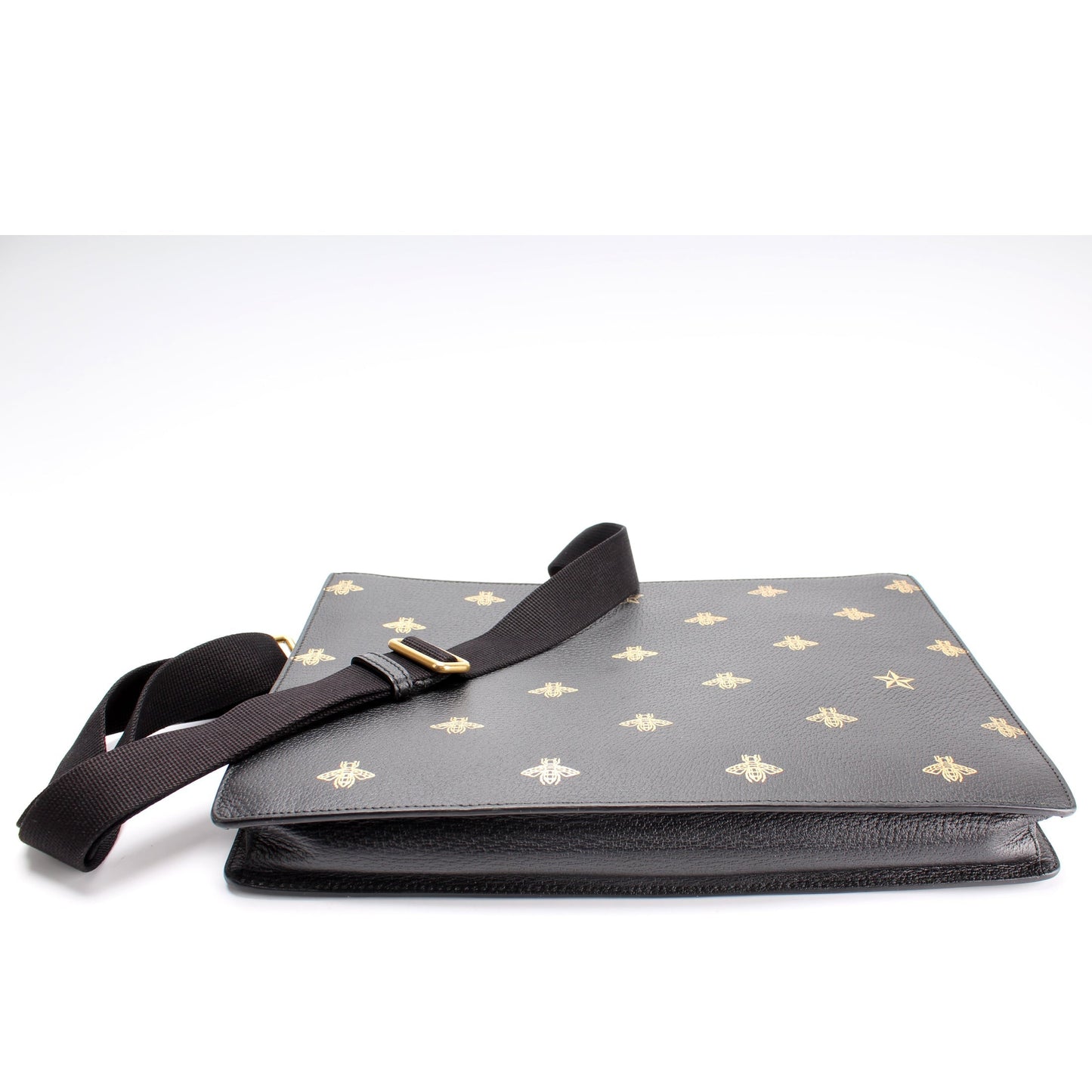 Gucci 450976 Bee Star Leather Bag
