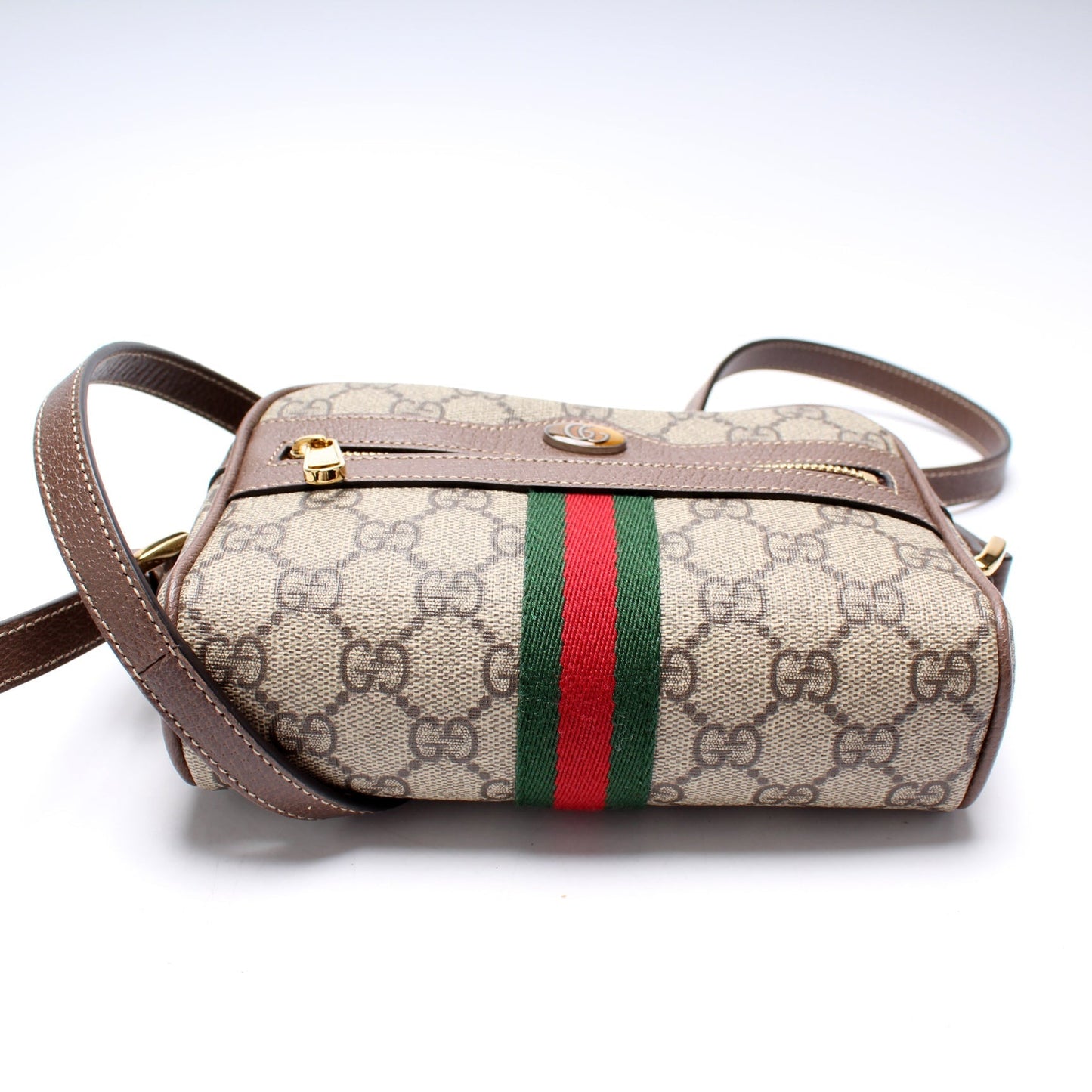 Gucci 517350 GG Supreme Mini Ophidia Bag