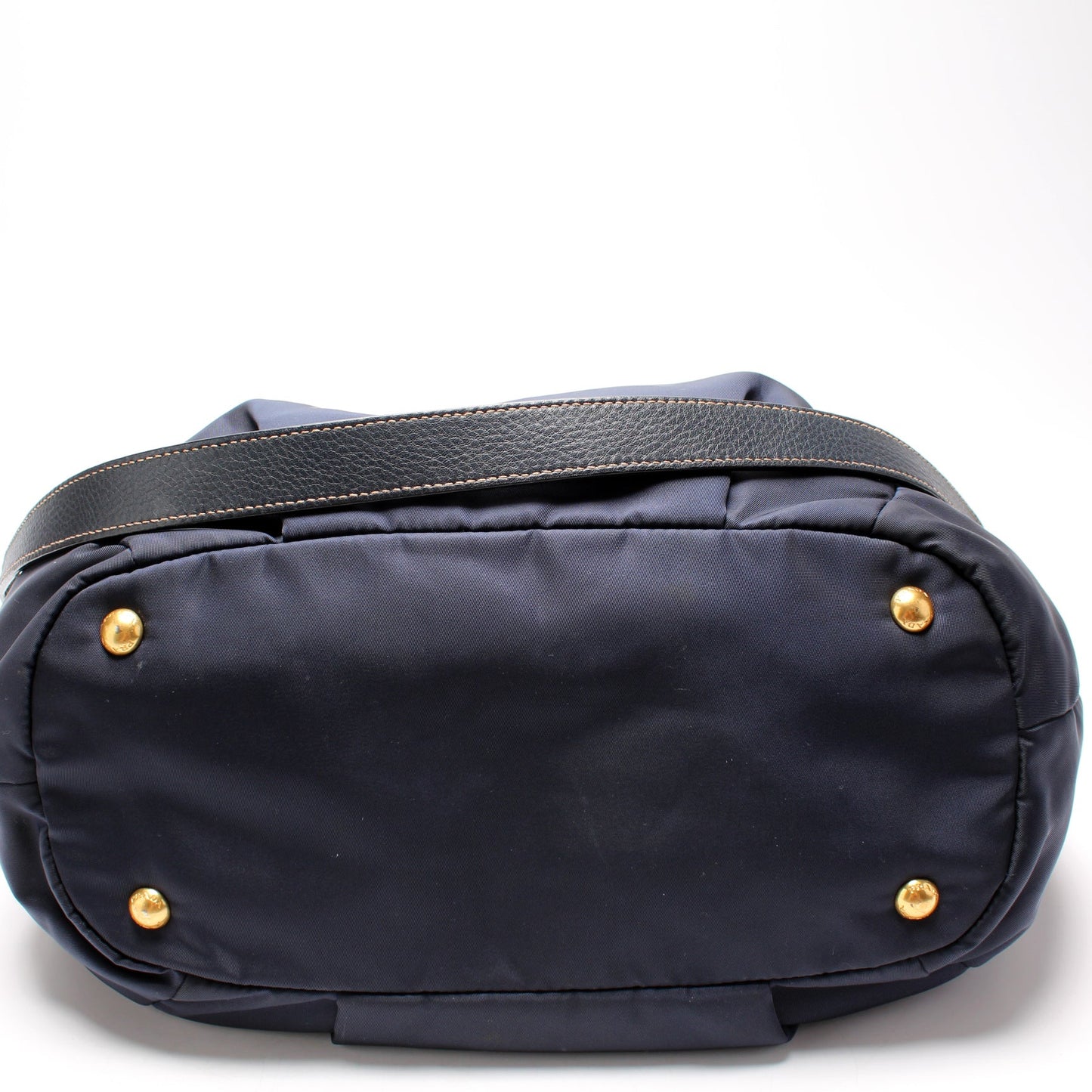 Prada Tessuto Nylon Sacca 2 Manici Convertible Tote Bag