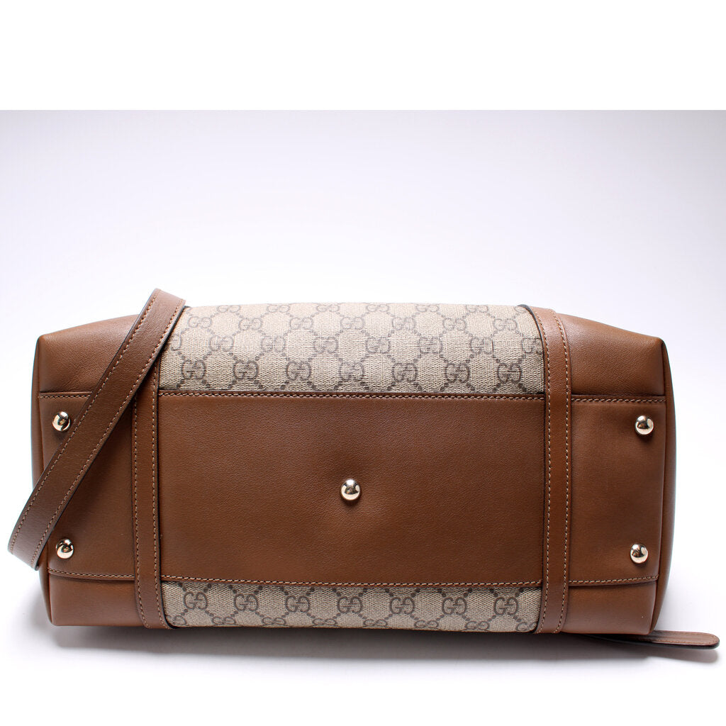 Gucci 309614 GG Supreme Medium Nice Dome Bag