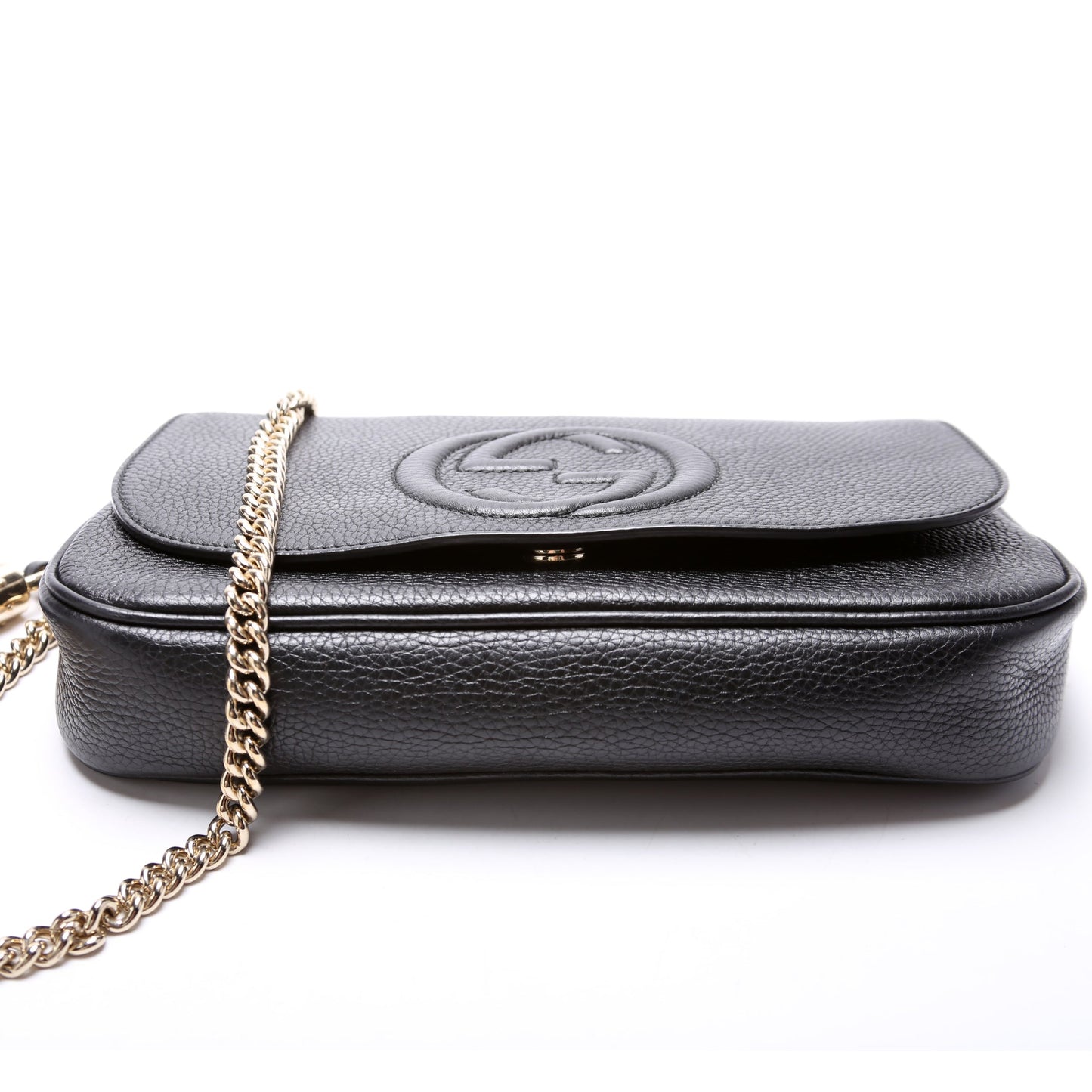 Gucci 536224 Soho Chain Tassel Flap Bag