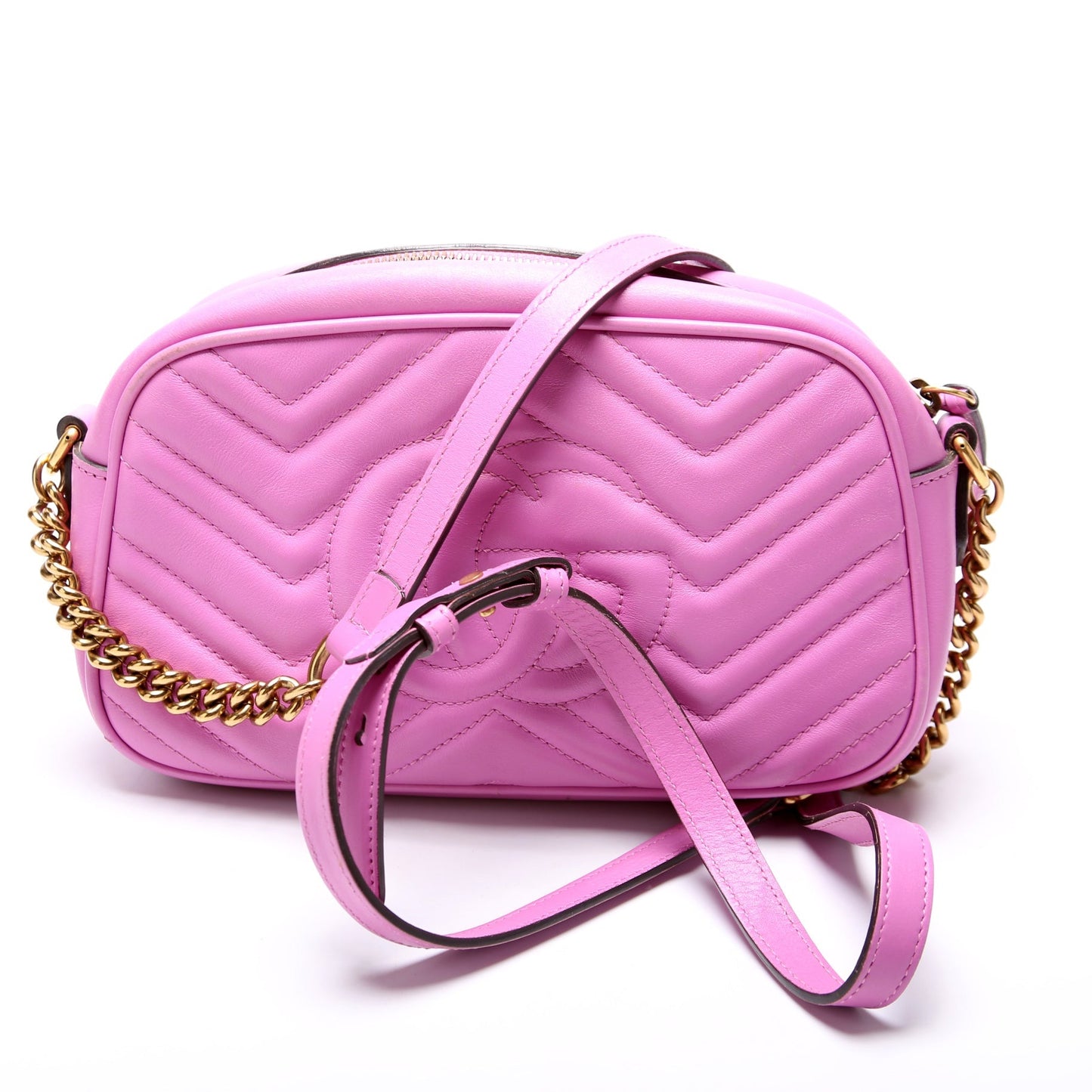 Gucci 447632 Marmont Small Leather Camera Bag