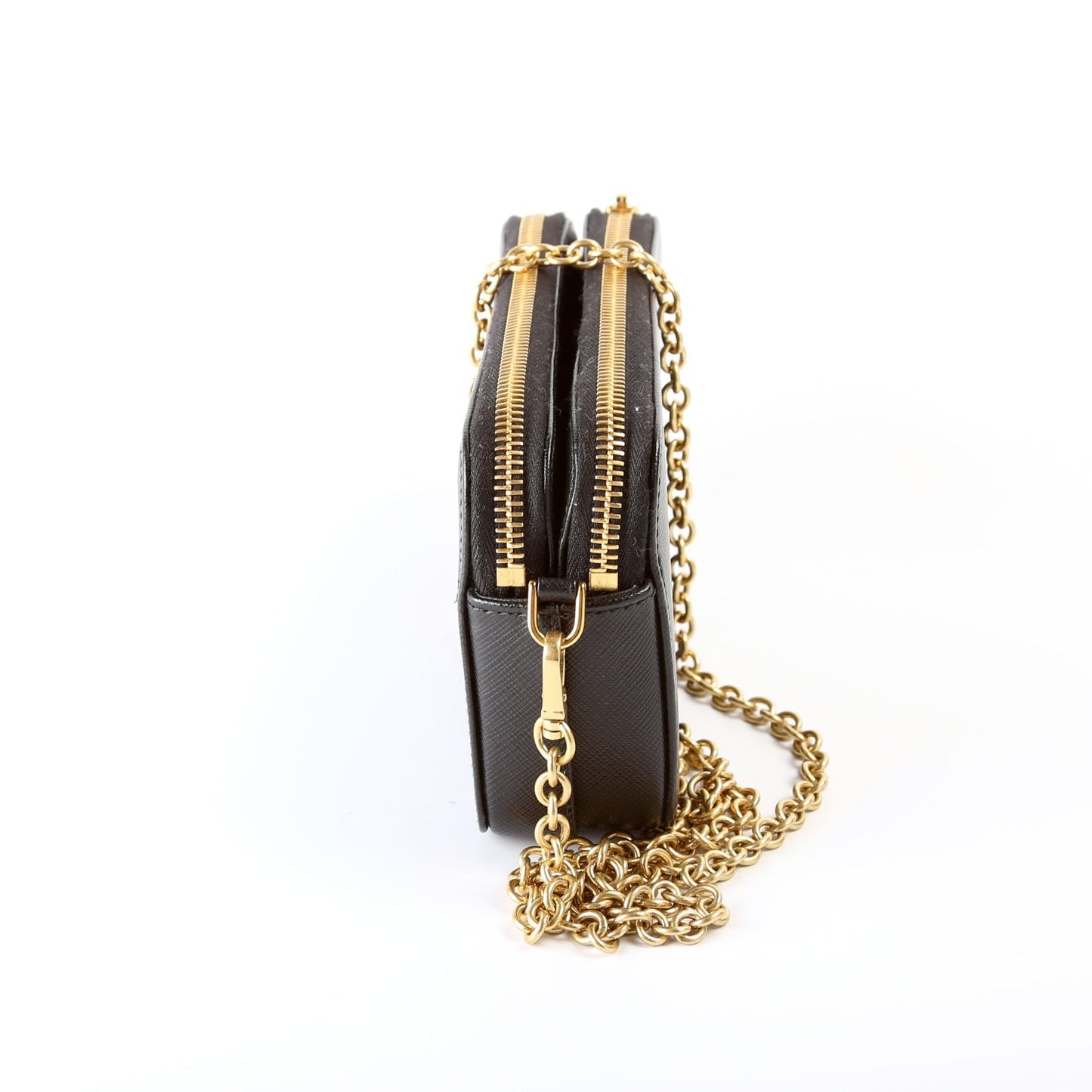 Prada 1DH010 Saffiano Double Zip WOC Bag - Style 2