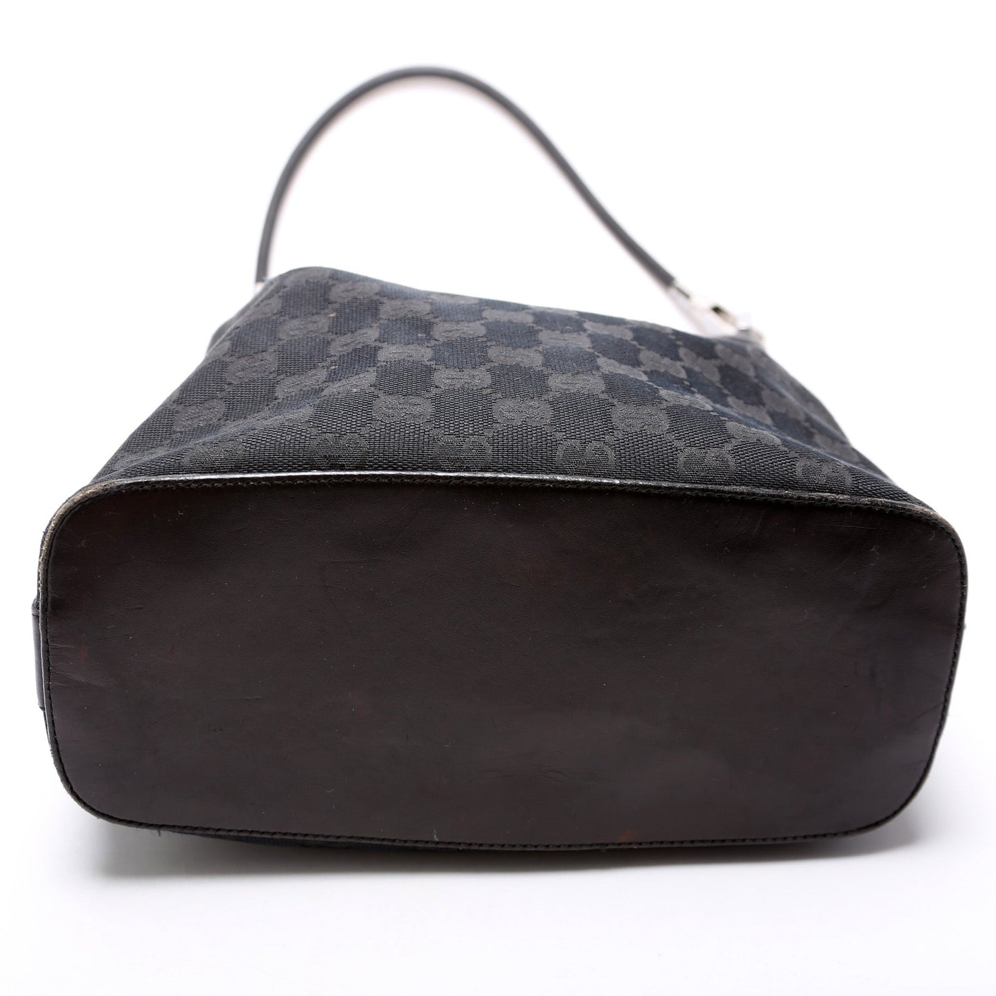 Gucci 001-3814 GG Canvas Clasp Hobo Bag