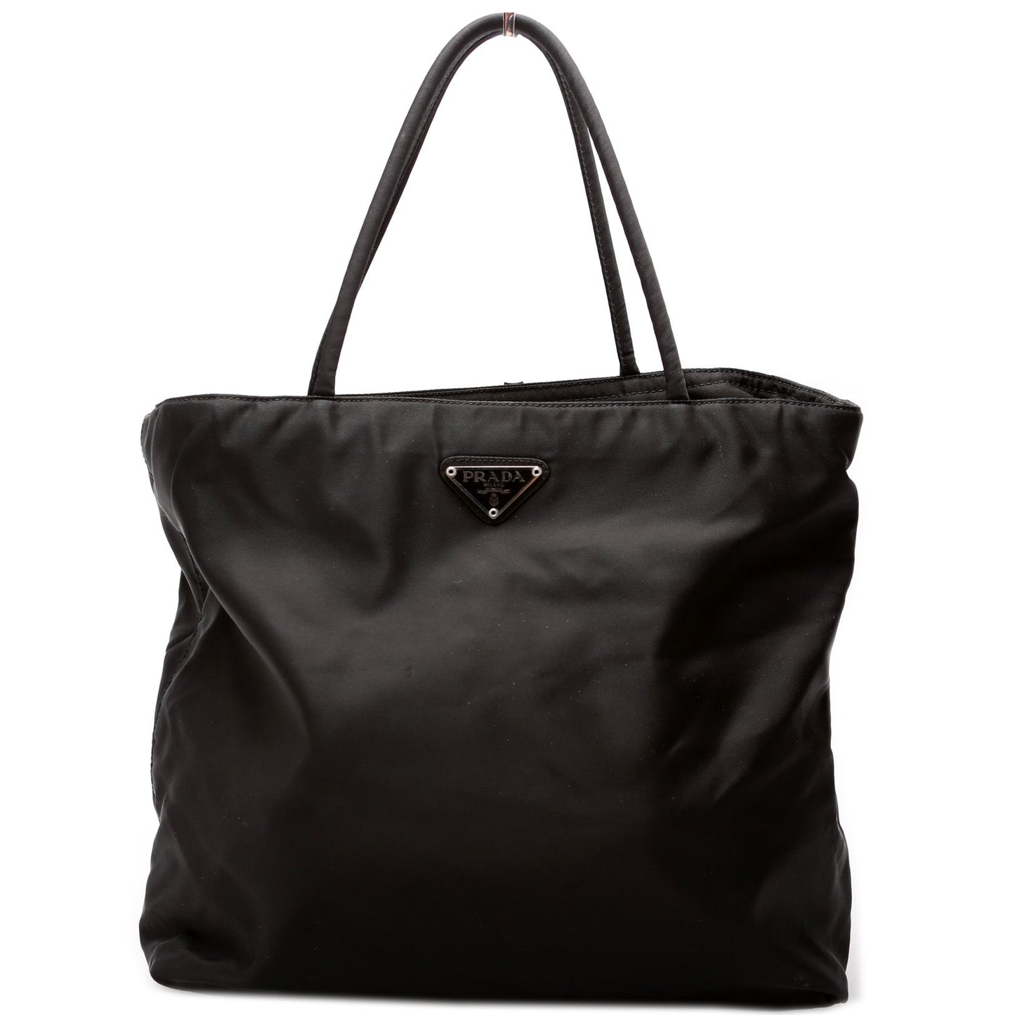 Prada Nylon Zip Tote Bag