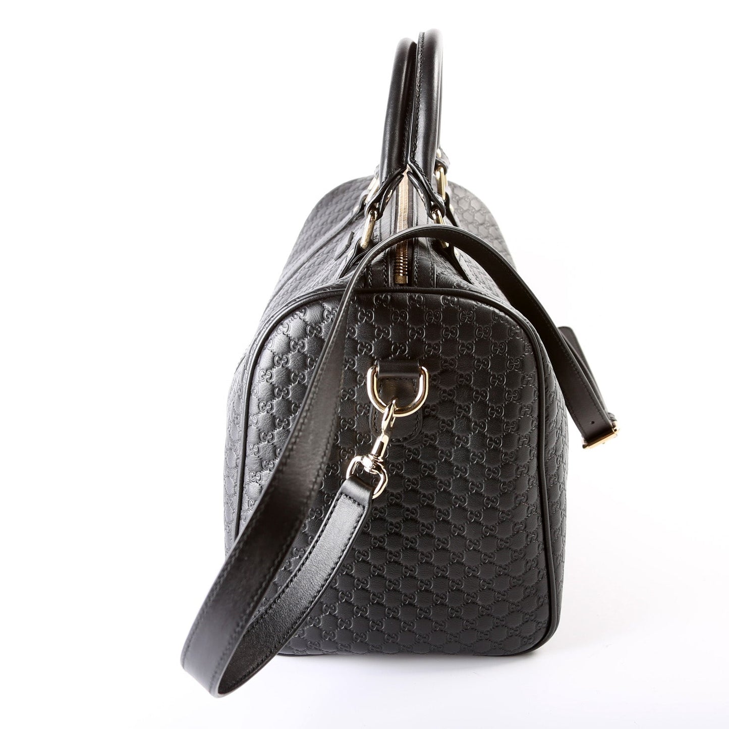 Gucci 449646 Boston With Strap Micro Bag