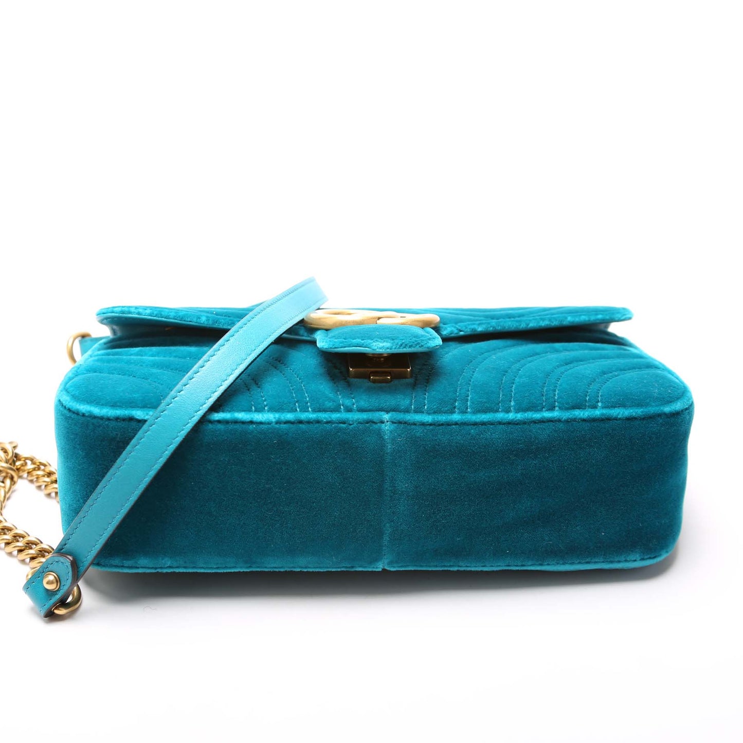 Gucci Marmont Shoulder Velvet Small Flap 443497 Bag