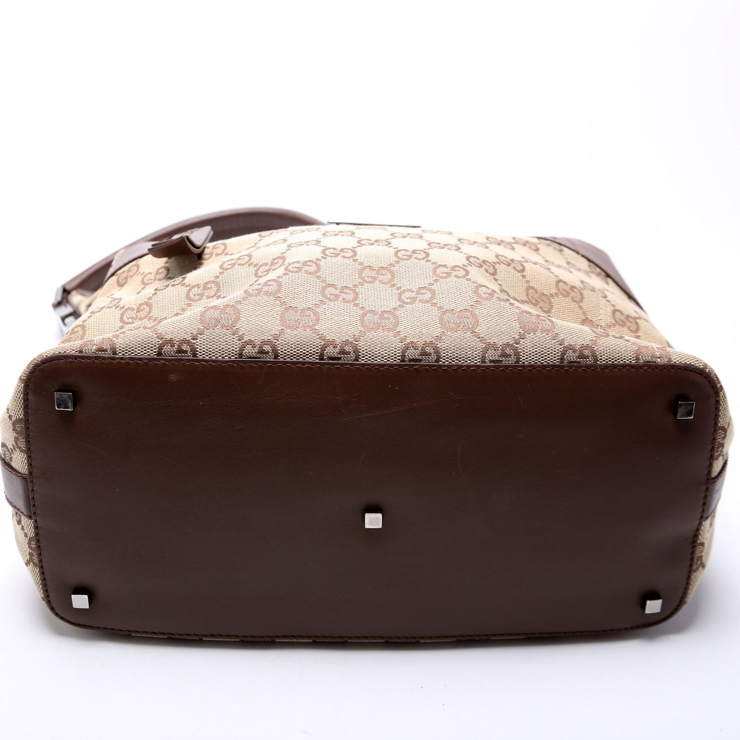 Gucci 001-4298 GG Canvas Hobo Bag