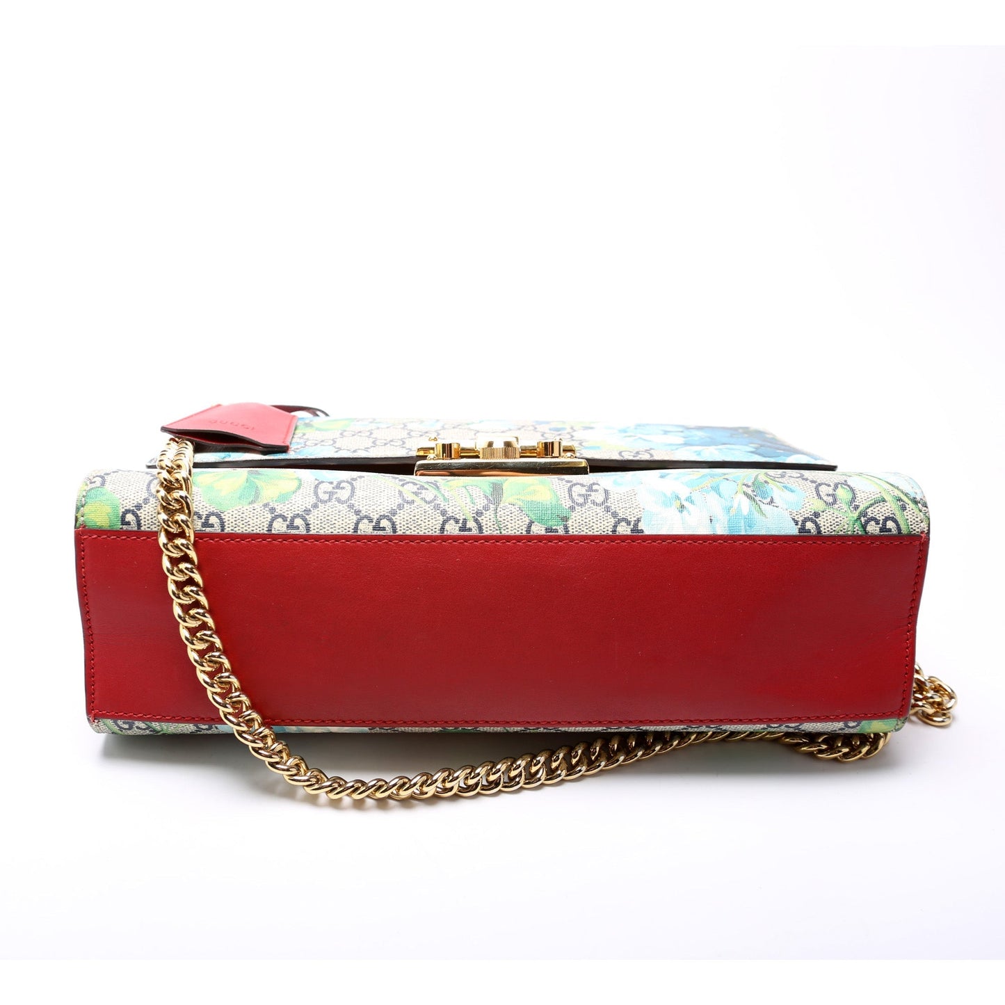 Gucci 409486 Padlock Blooms Bag