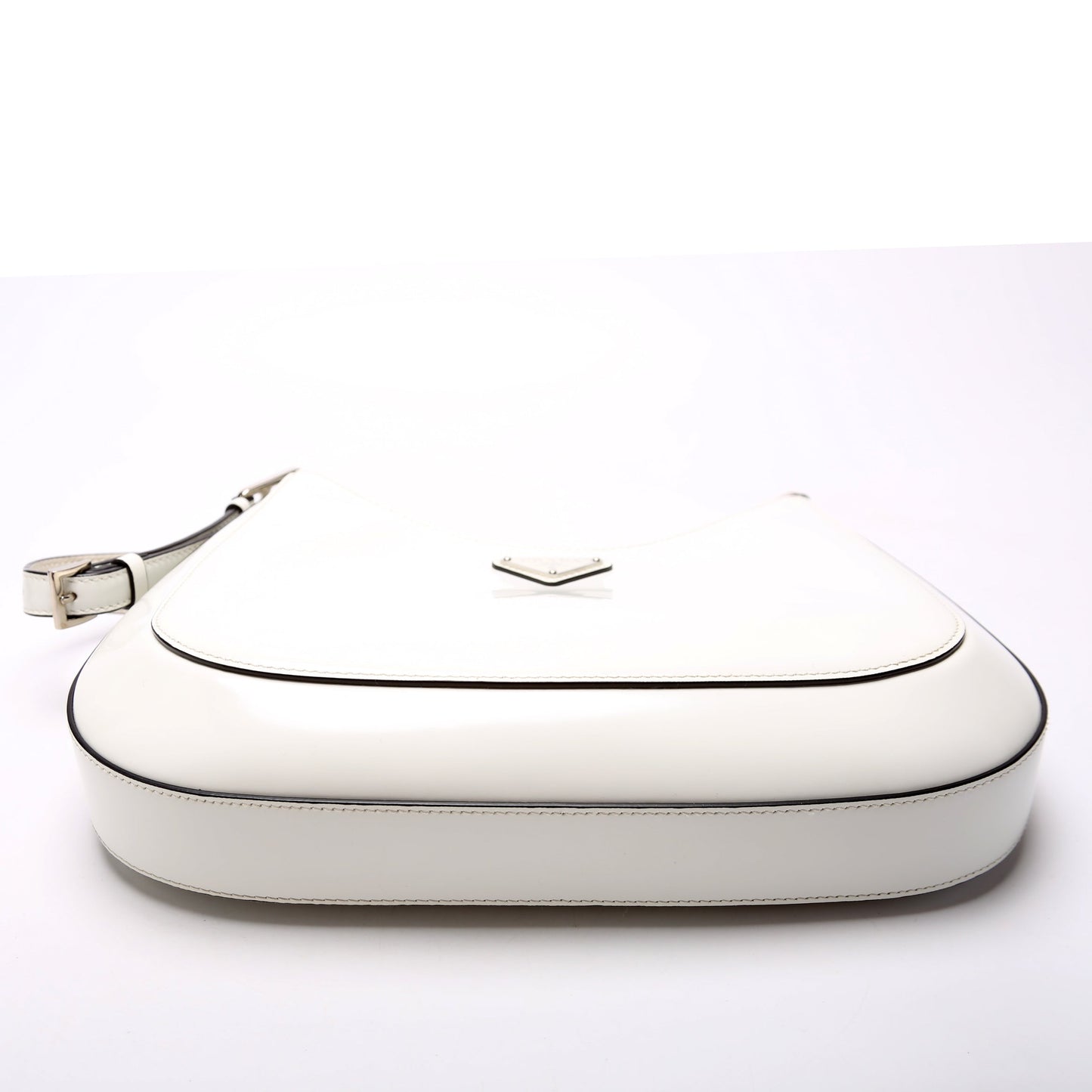Prada 1BC156 Cleo Brushed Leather Bag