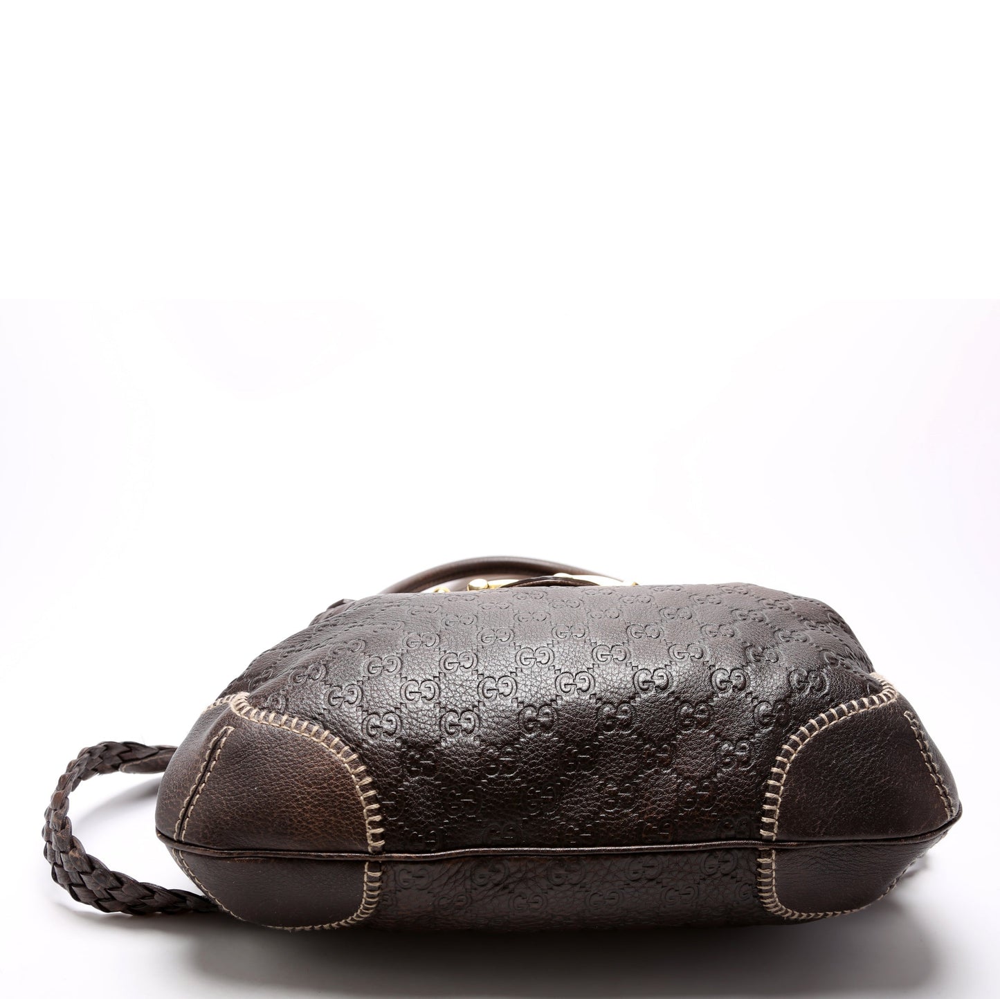 Gucci 223959 New Pelham Satchel Brown Bag