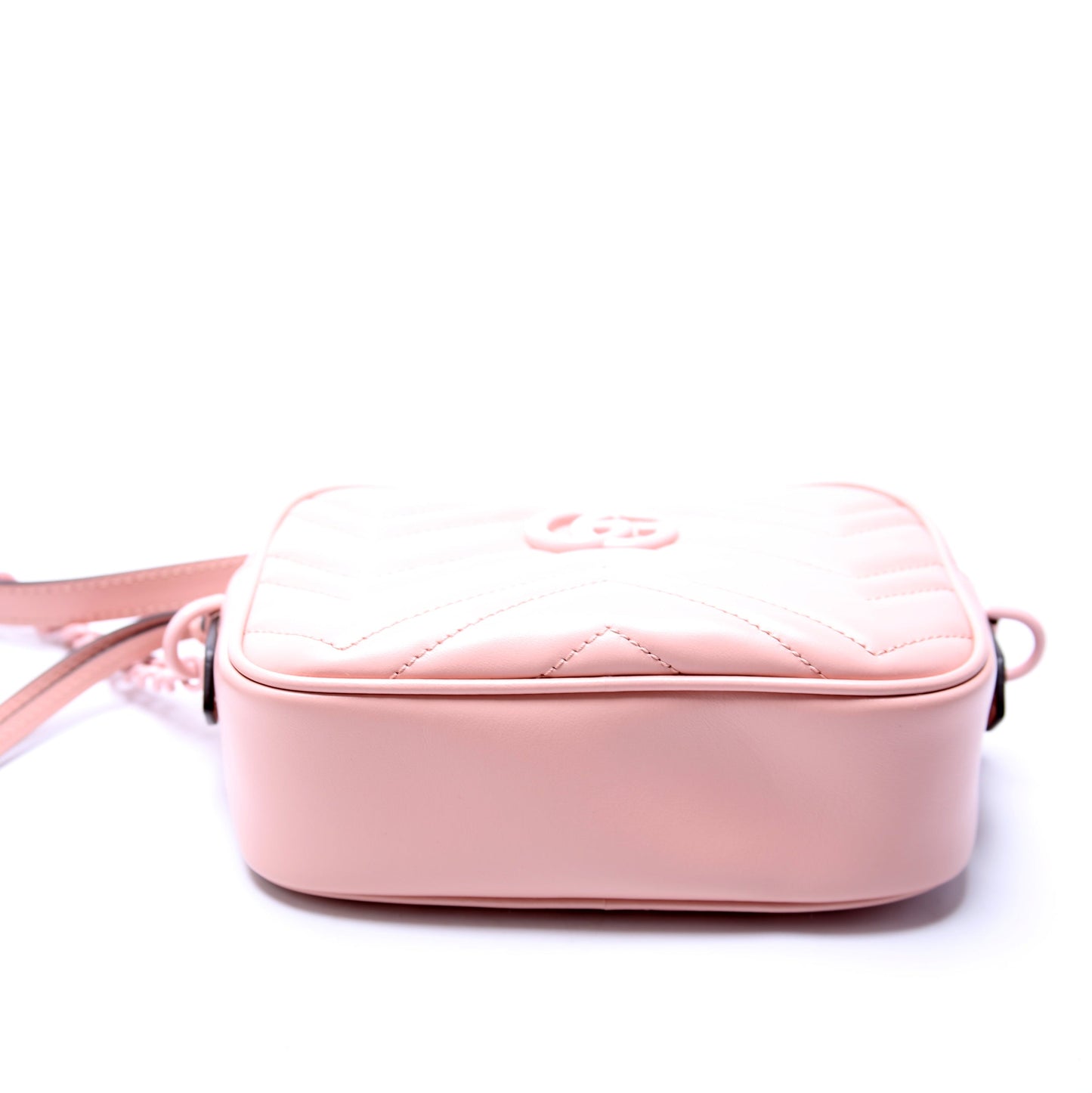 Gucci 634936 Marmont Aria Mini Camera Pink Bag