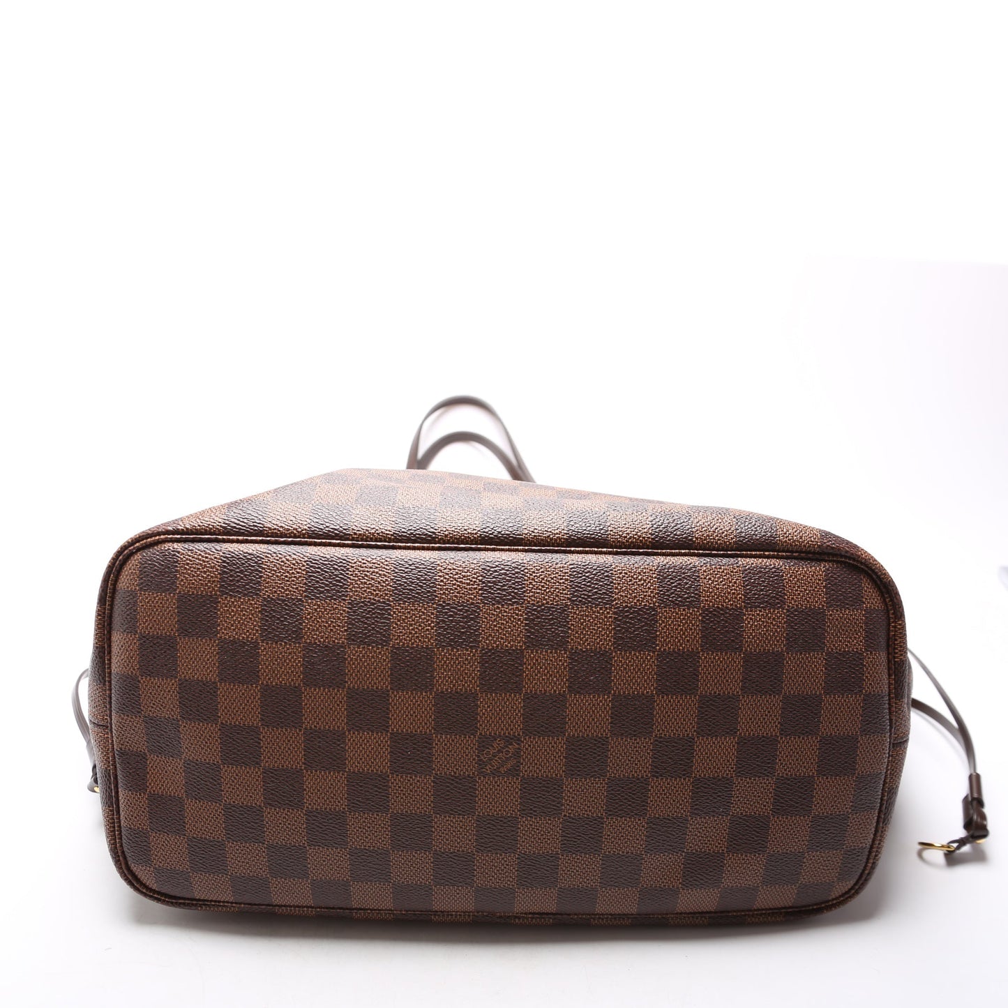 Louis Vuitton Neverfull W/Wallet MM Damier Ebene Red