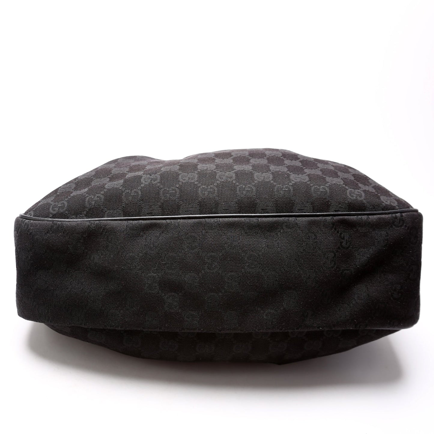 Gucci 296834 GG Canvas Sukey Messenger Black Bag