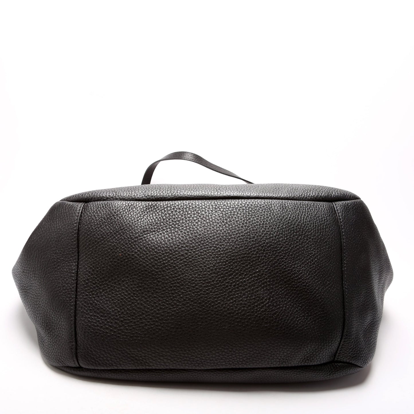 Prada Vitello Daino Leather Shoulder Black Bag