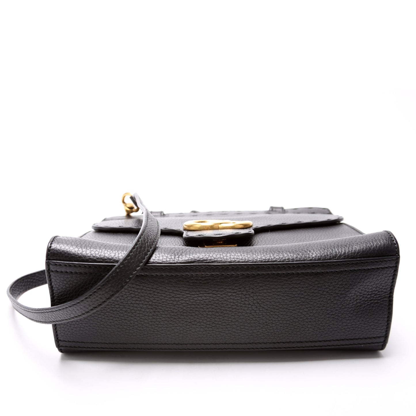 Gucci 442622 Mini Marmont Top Handle Black Bag