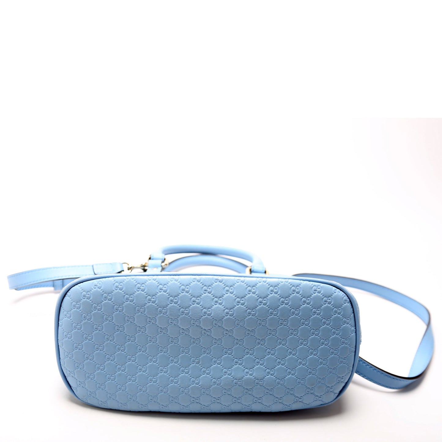 Gucci 449654 Mini Dome Micro Blue Bag