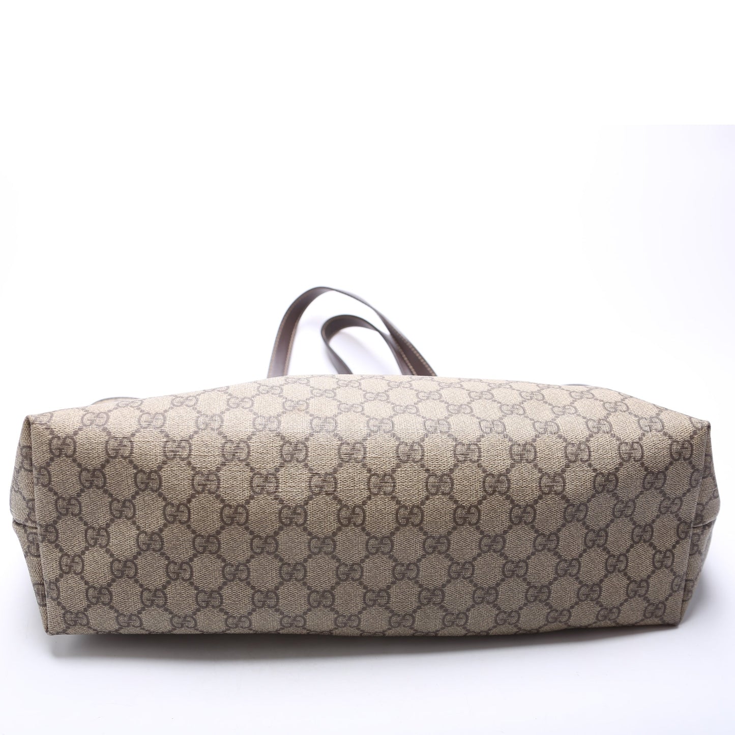 Gucci 211137 GG Supreme Medium Zip Tote Bag