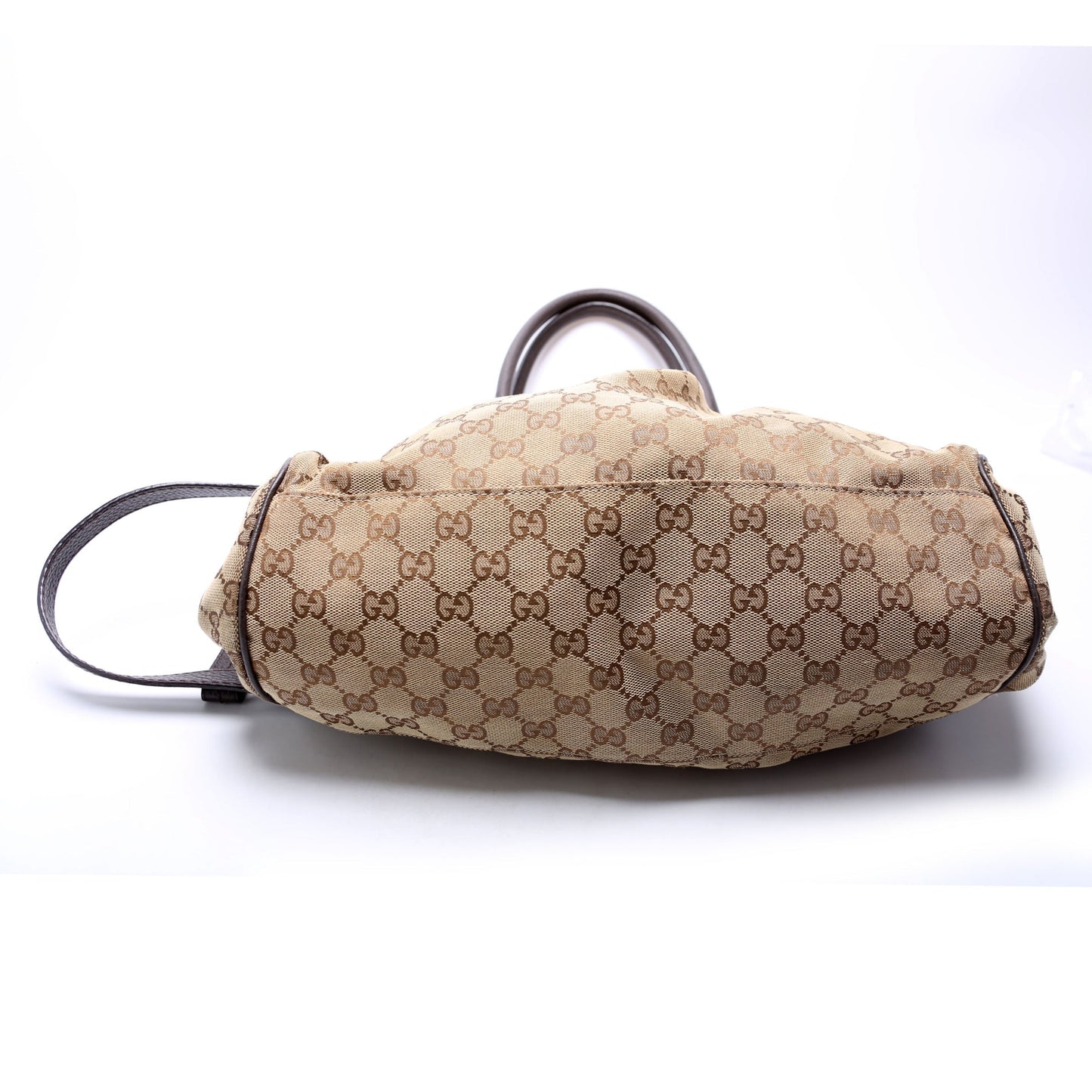 Gucci 364841 GG Canvas Sukey Medium Boston Bag