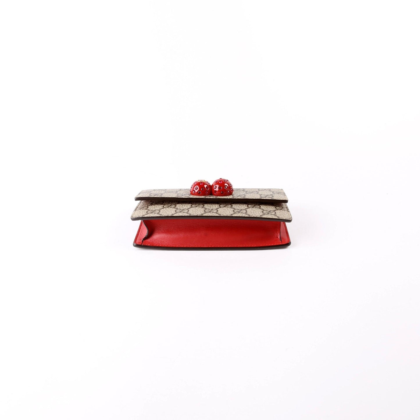 Gucci 481291 GG Supreme Cherries Mini Bag