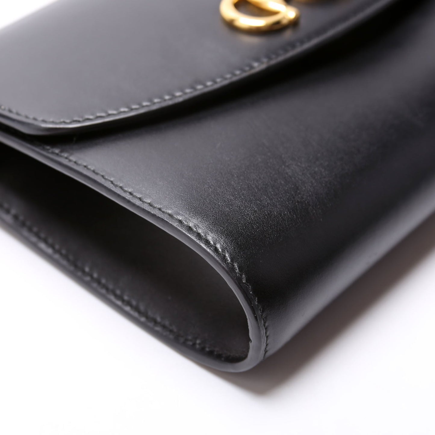 Gucci 572375 Zumi Calfskin Mini Shoulder Black Bag