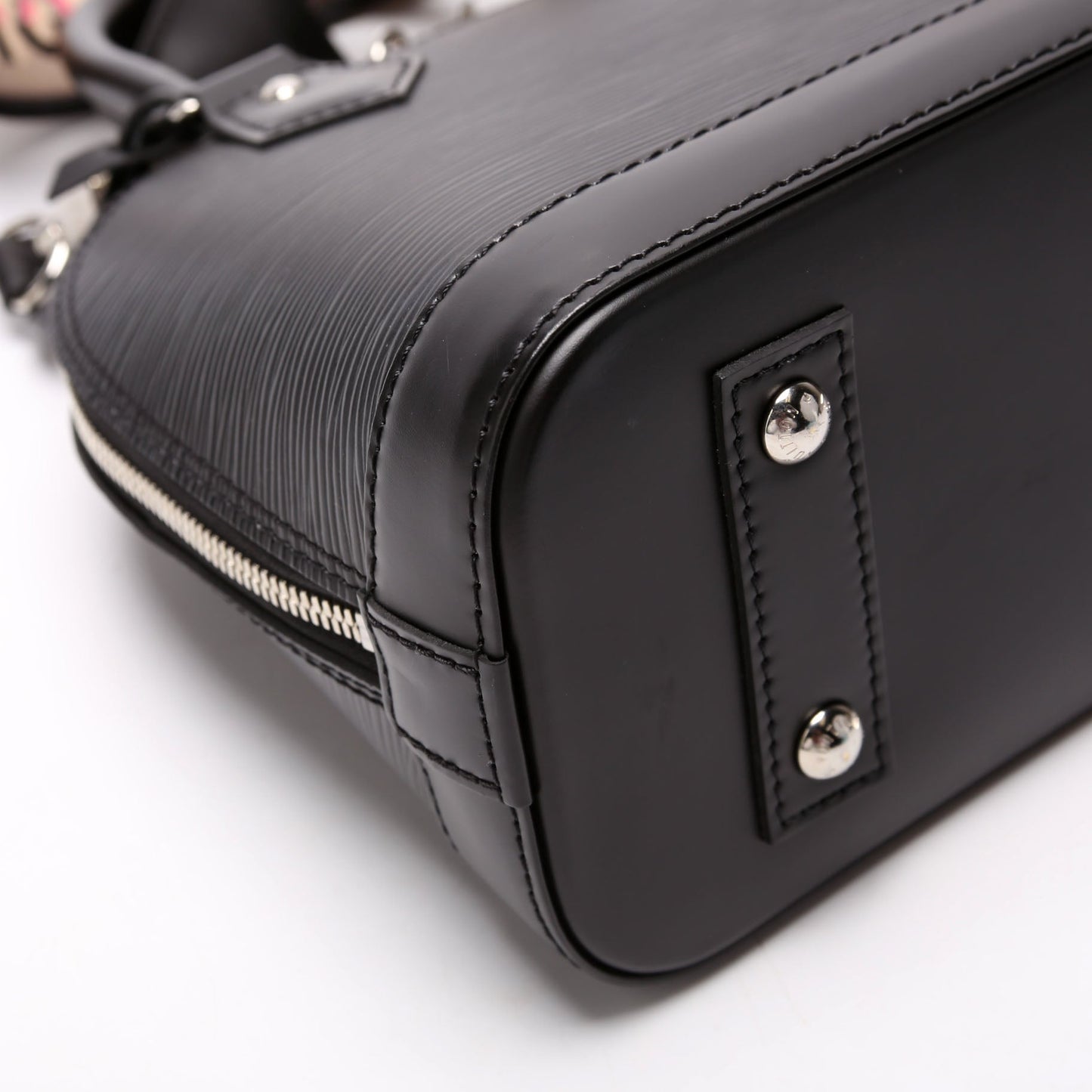 Louis Vuitton Alma BB Epi With Strap Black