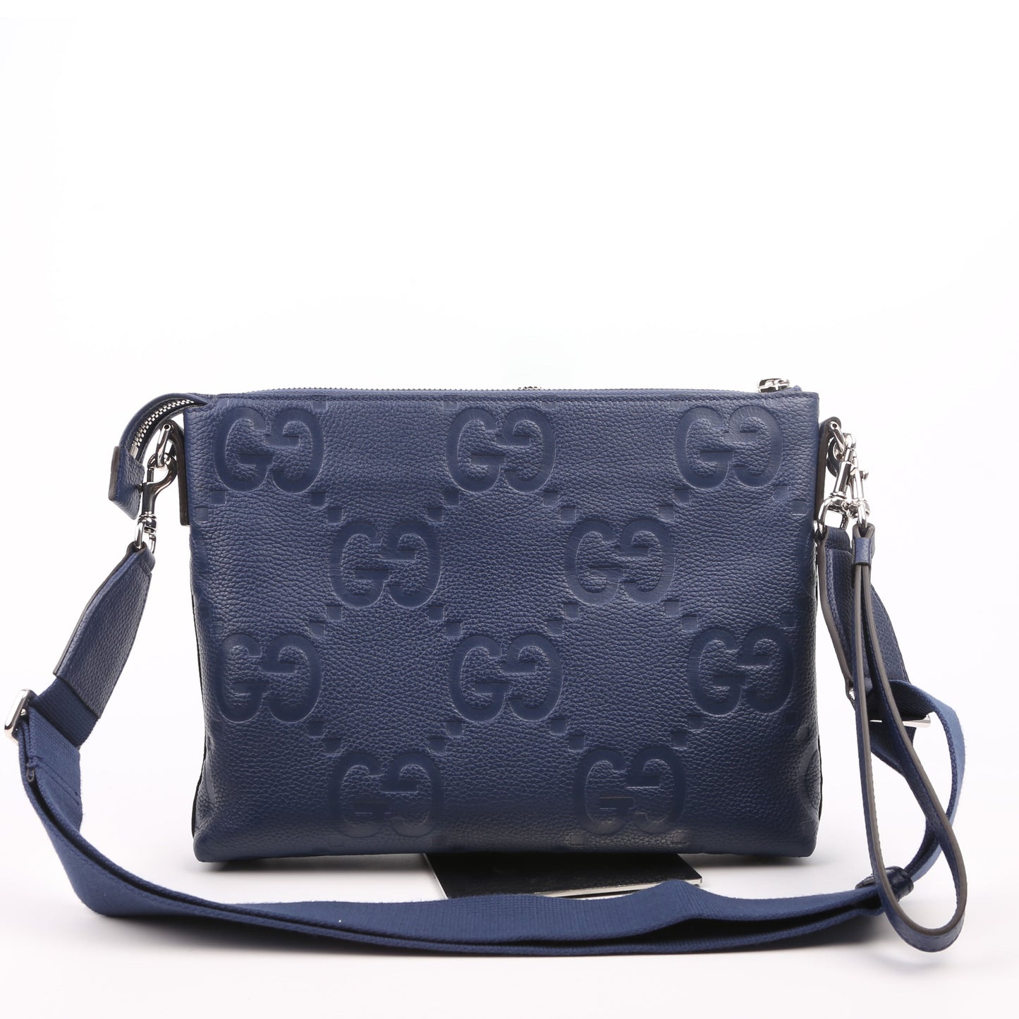 Gucci 696009 Jumbo GG Messenger Blue Bag