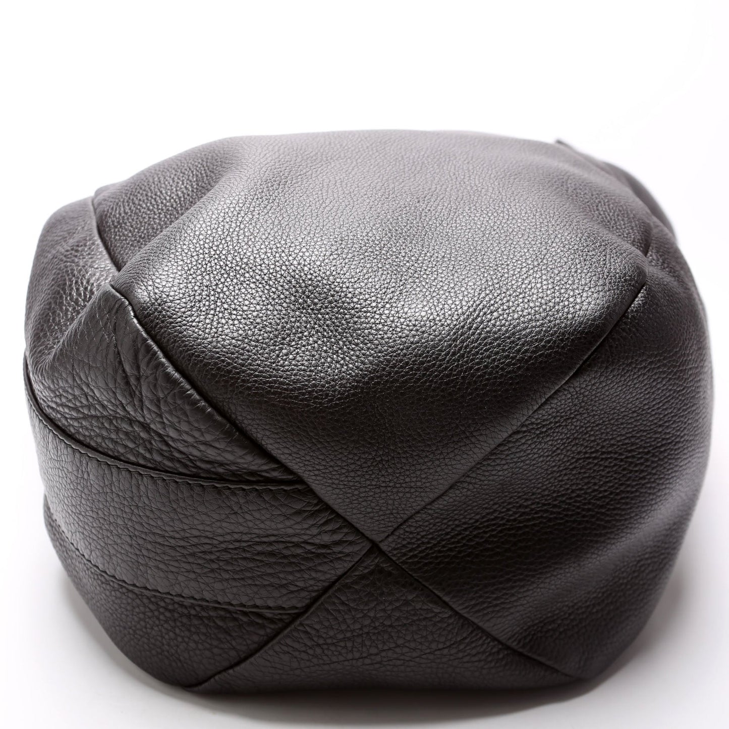 Gucci 257050 Greenwich Leather One Shoulder Black Bag