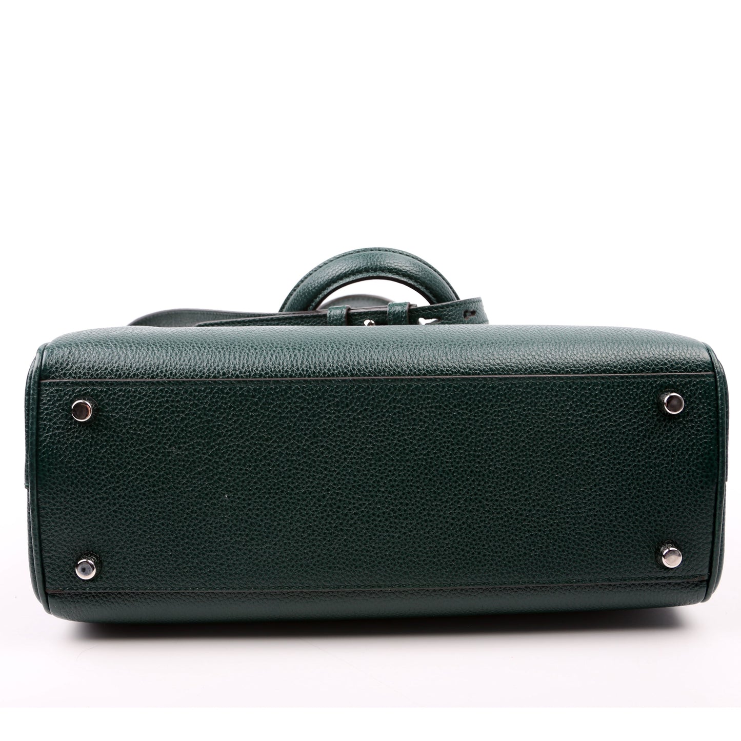 Gucci 569712 Zumi Top Handle Small Green Bag