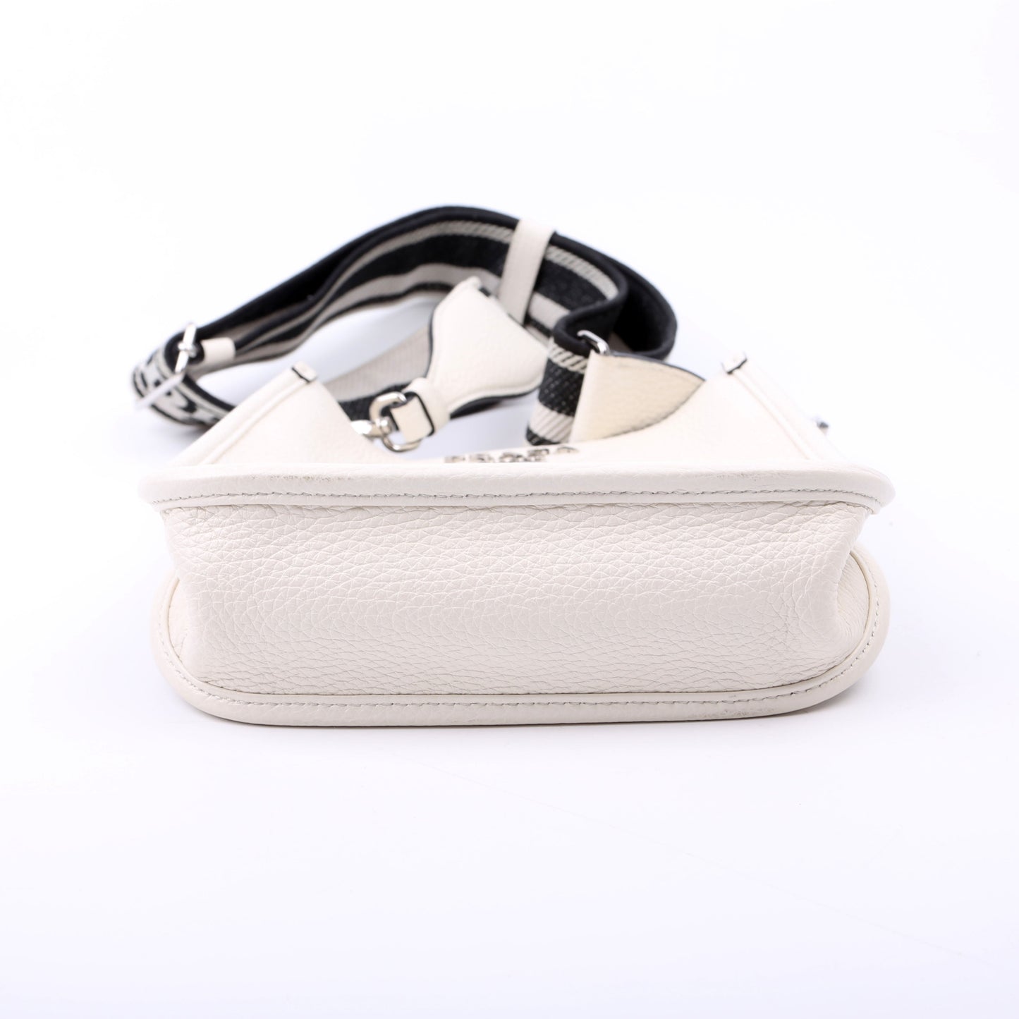 Prada 1BH191 Leather Mini Shoulder White Bag - Style 2