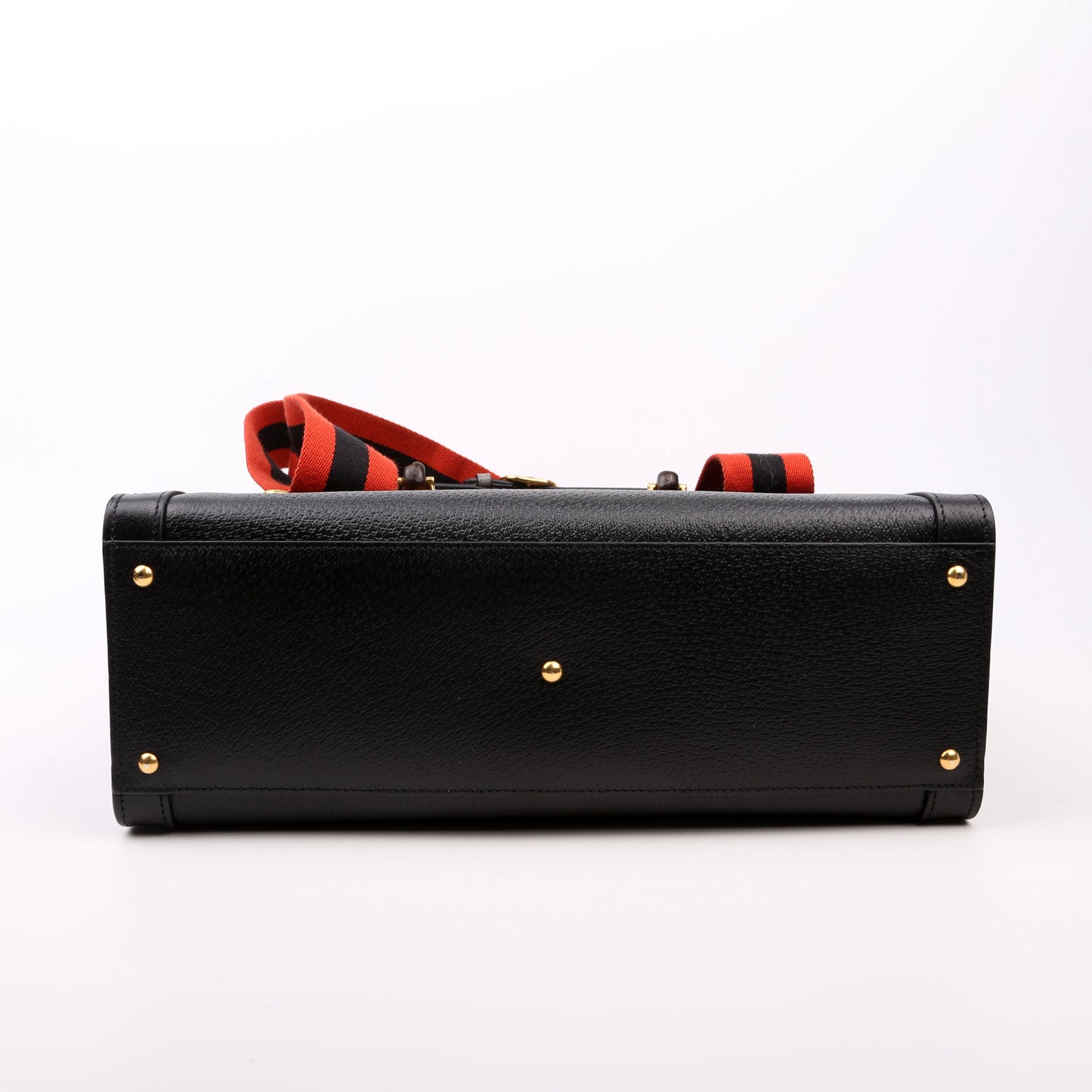 Gucci 678842 Diana Tote Leather Medium Black Bag