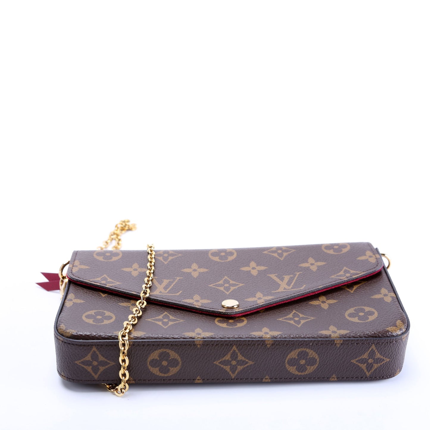 Louis Vuitton POchette Felicie Monogram Brown/Berry