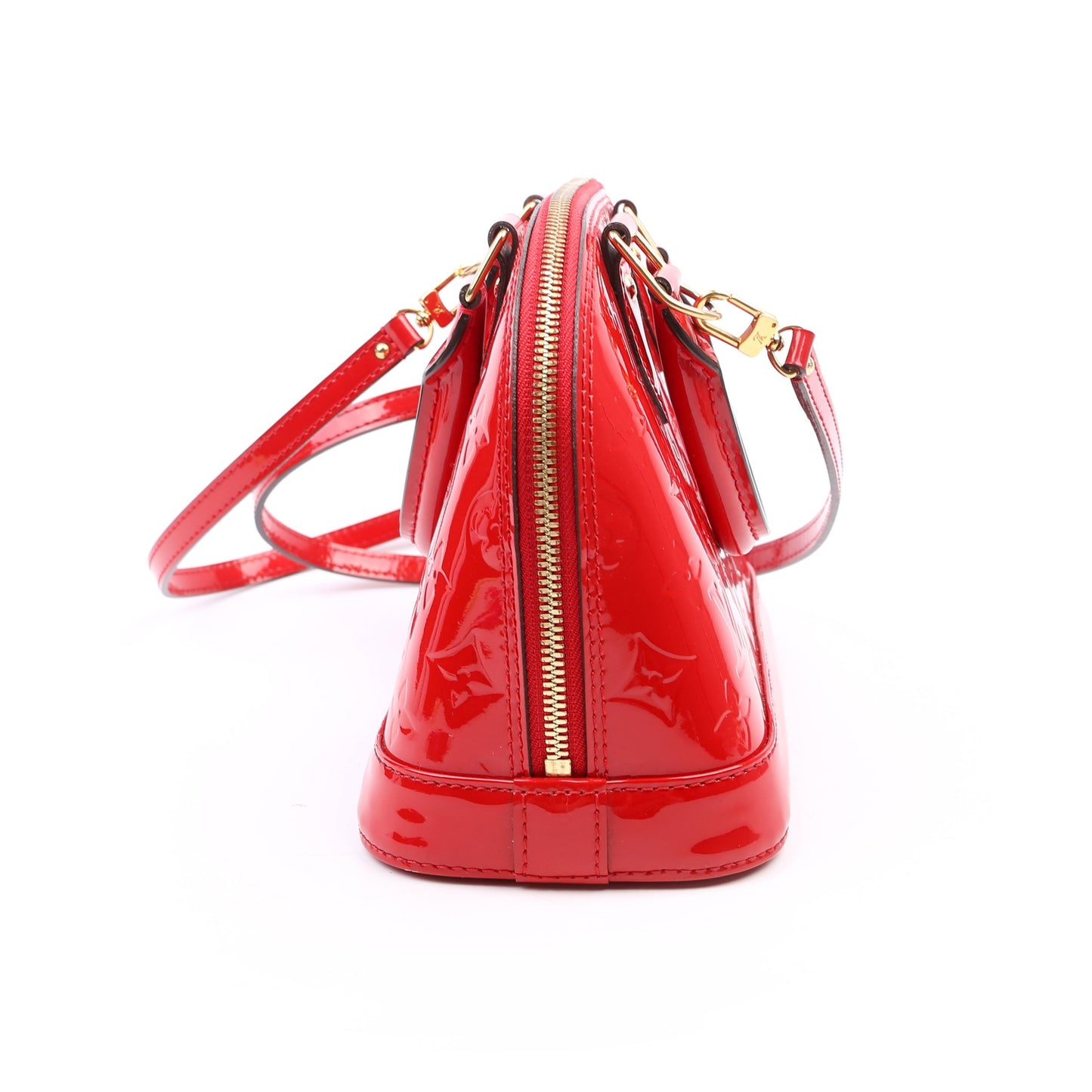 Louis Vuitton Alma BB Vernis Red