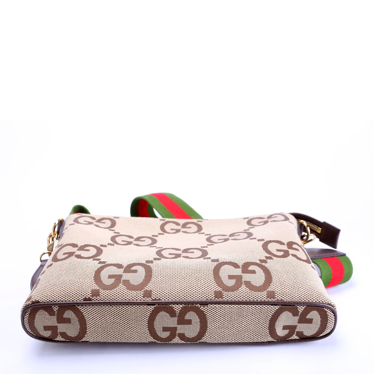 Gucci 699130 Jumbo GG Messenger Brown Bag
