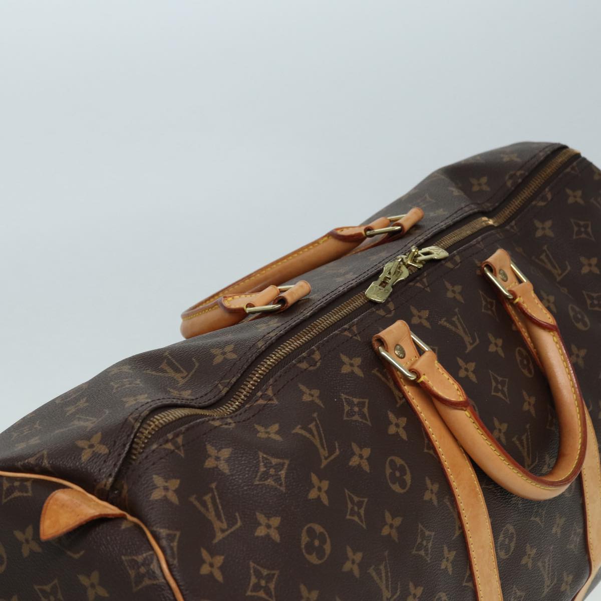 LOUIS VUITTON Keepall 55 Travel Handbag