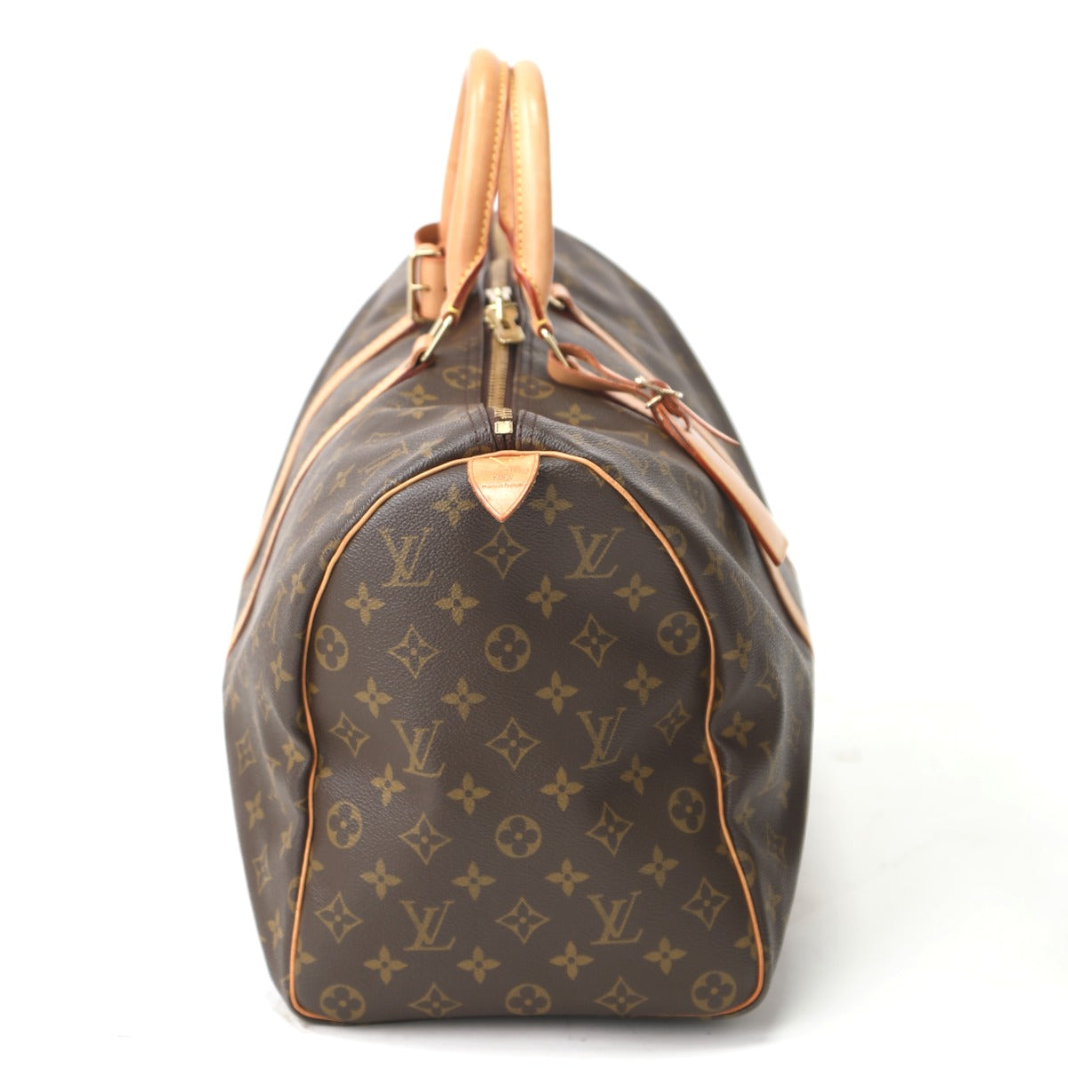 LOUIS VUITTON Boston Duffel bag Monogram canvas Brown Travel bag Monogram Keepall 45 Women(Unisex)