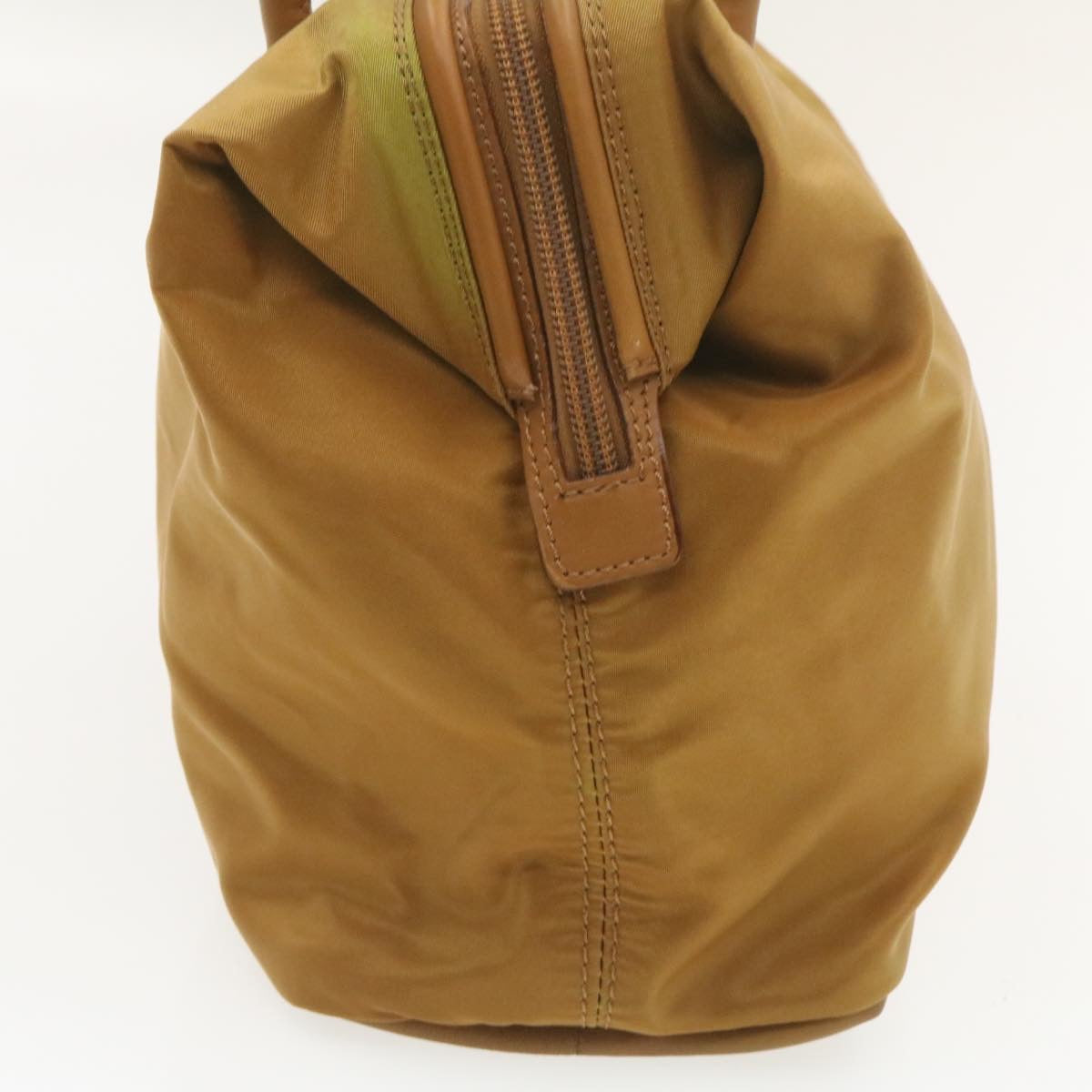 Luxury CELINE Shoulder Bag Nylon Brown 18746